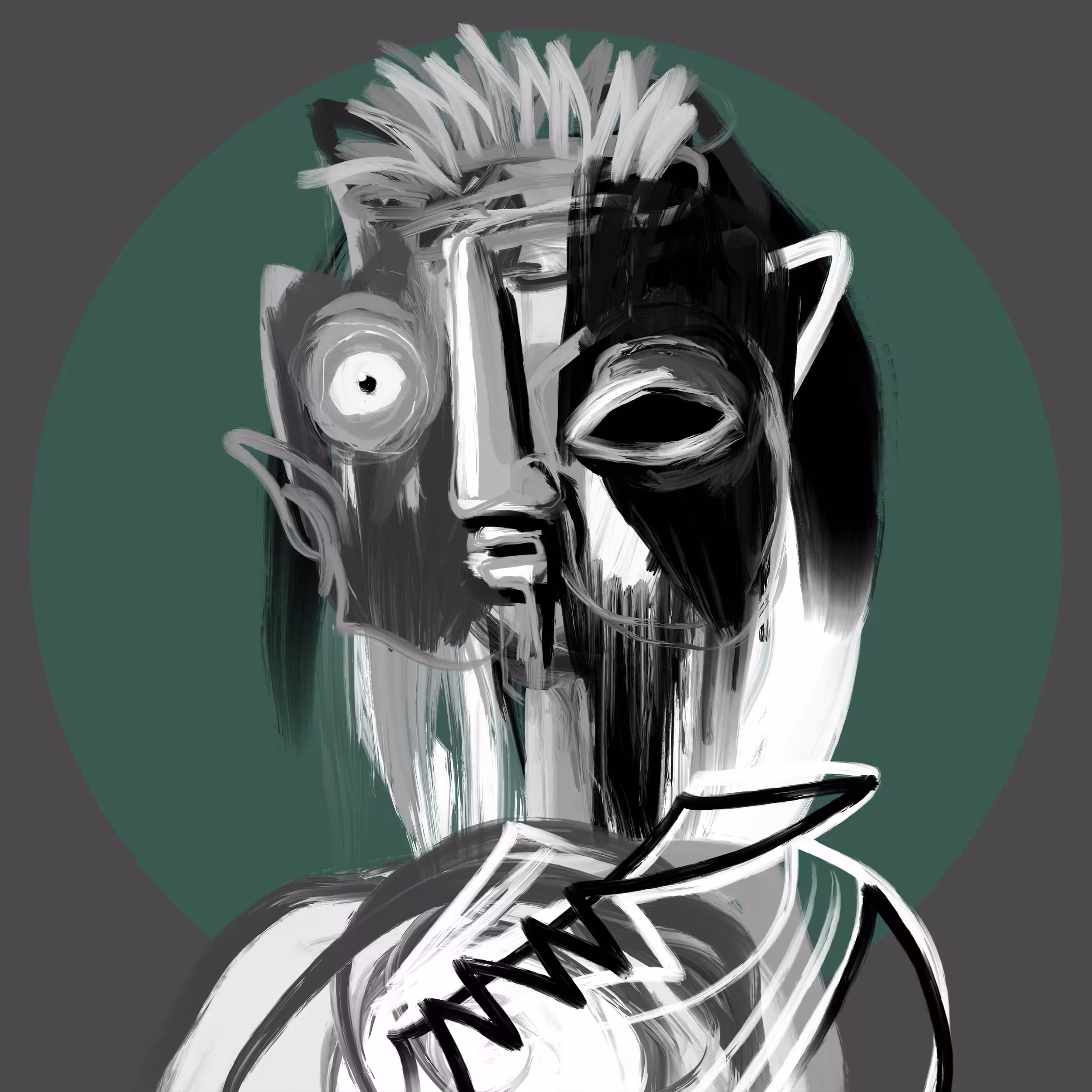 The Unknown Painter (Silver) #187