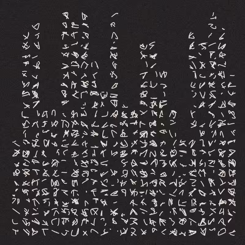 Asemic writing #13