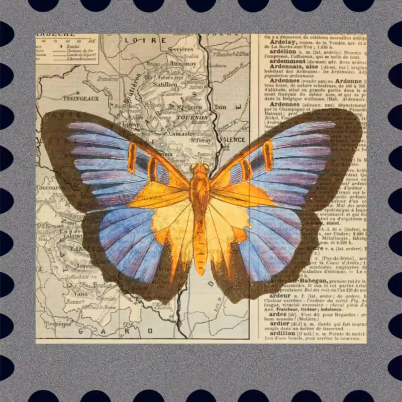 Retro Stamps #9