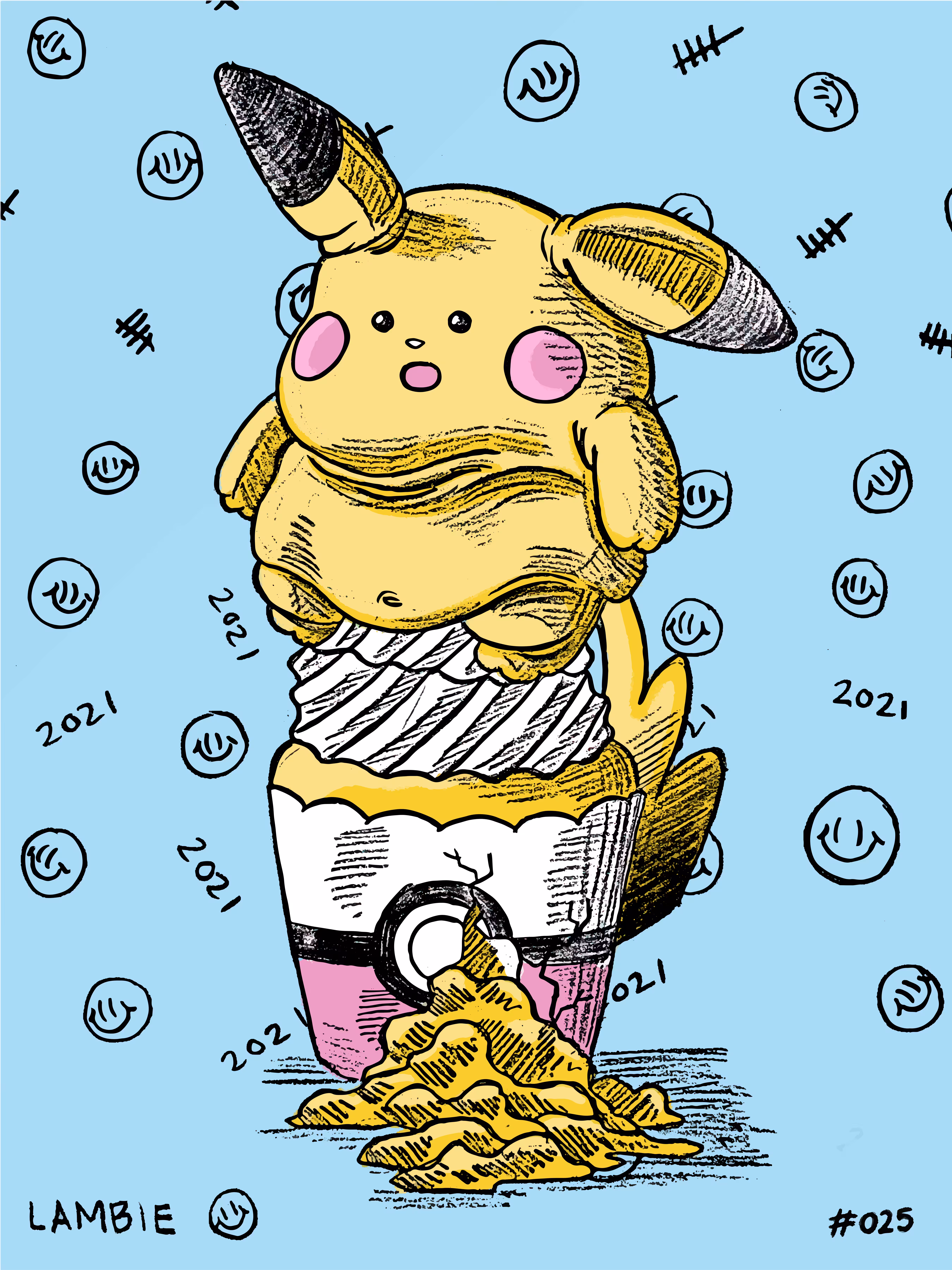 PIKACHU SURPRISE CAKE