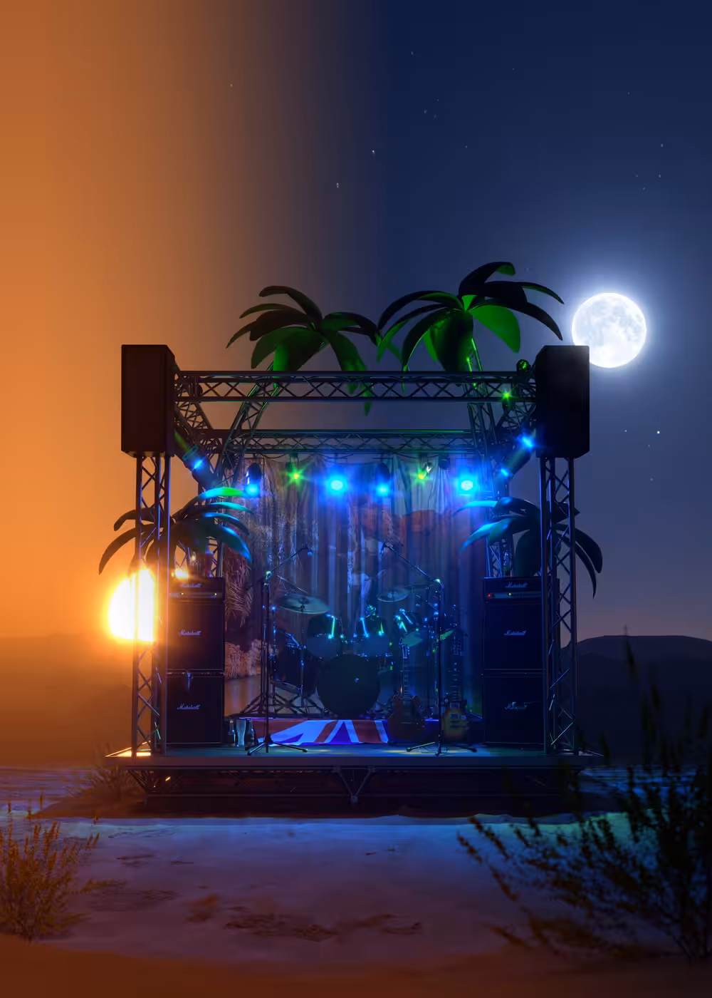 Oasis, like day and night