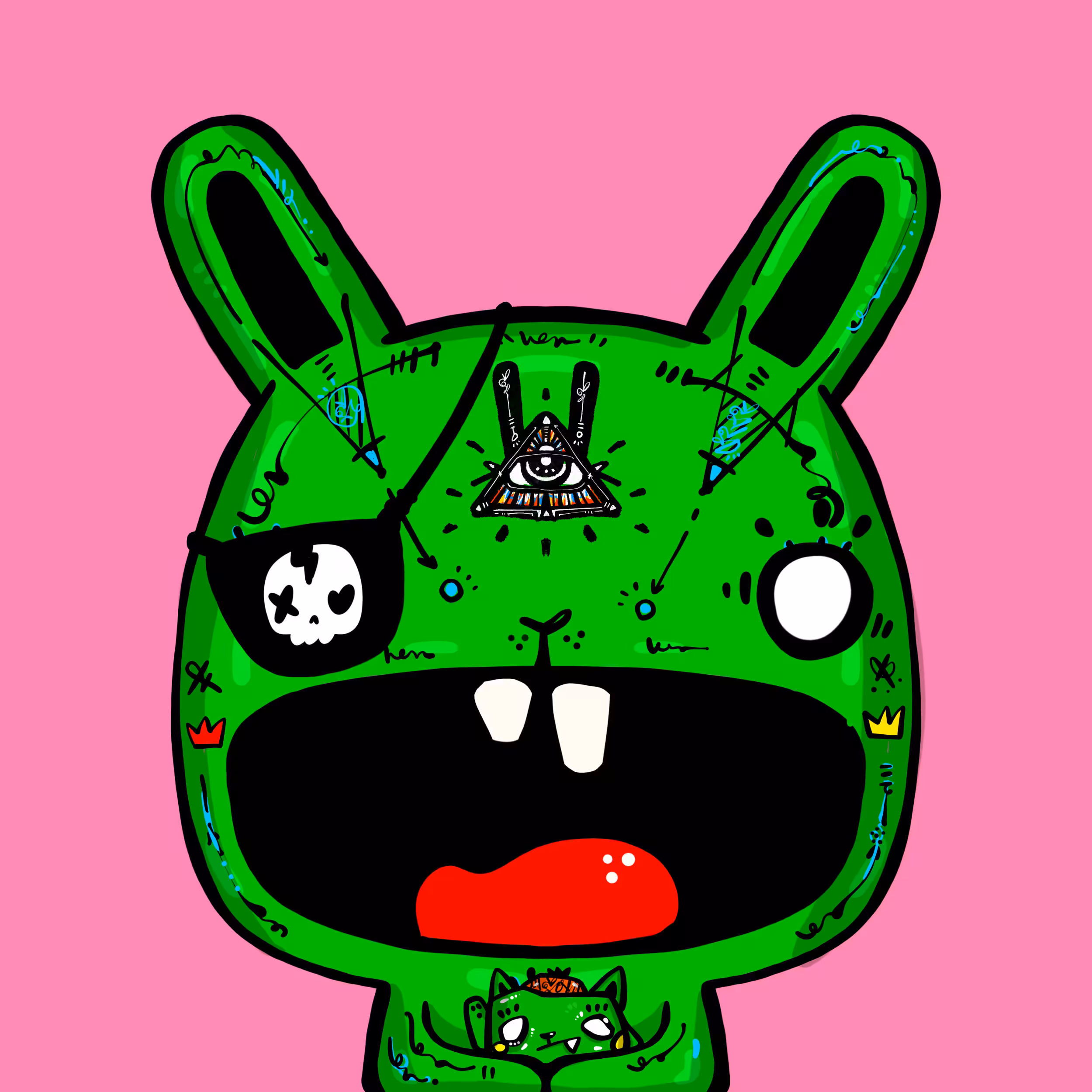 TOKYO PUNKS | BAD BUNNIES: TKP BAD BUNNY #0191
