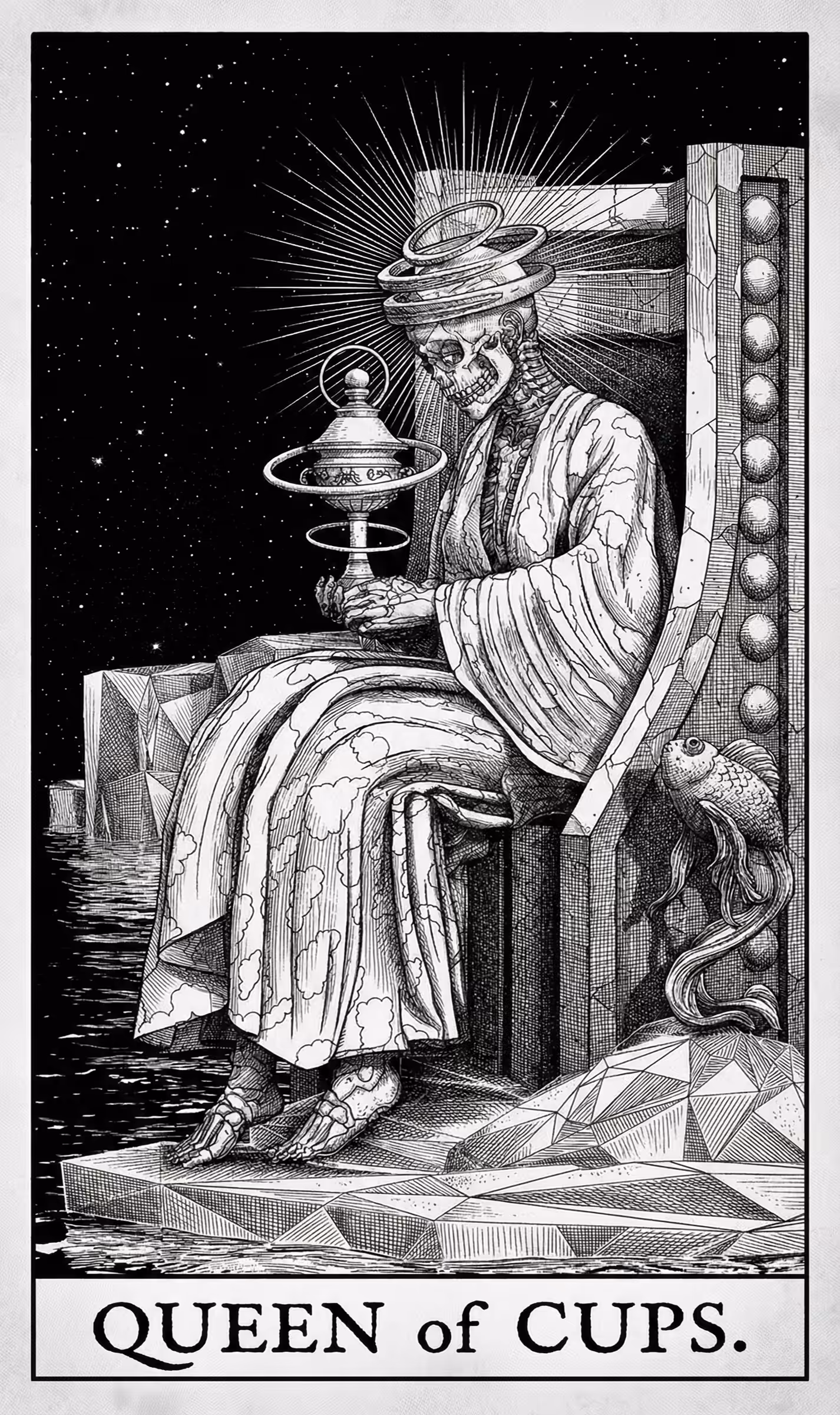 Queen of Cups — Litho