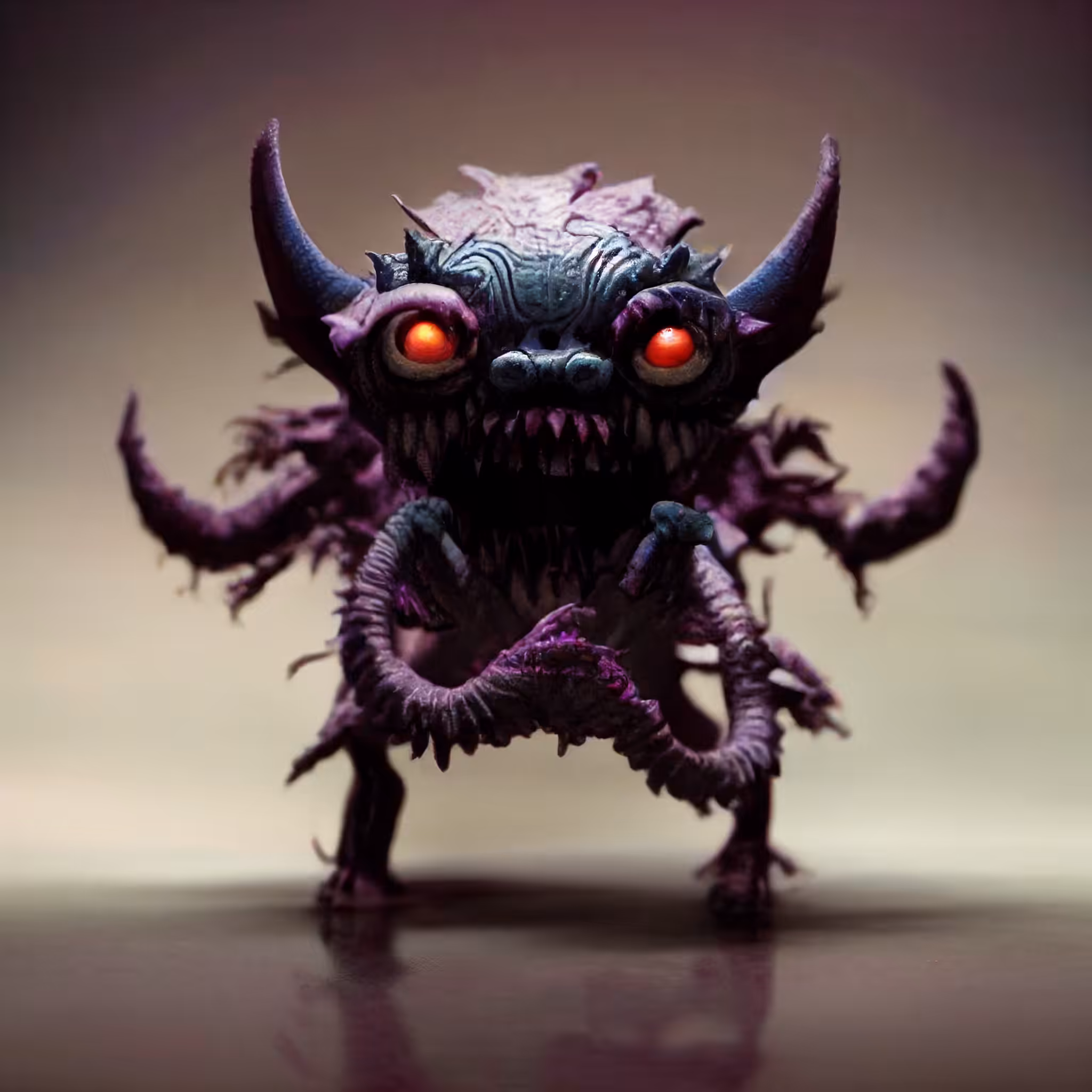 Pixelated Monstrous Abominations Gang #06 Inferno Fang