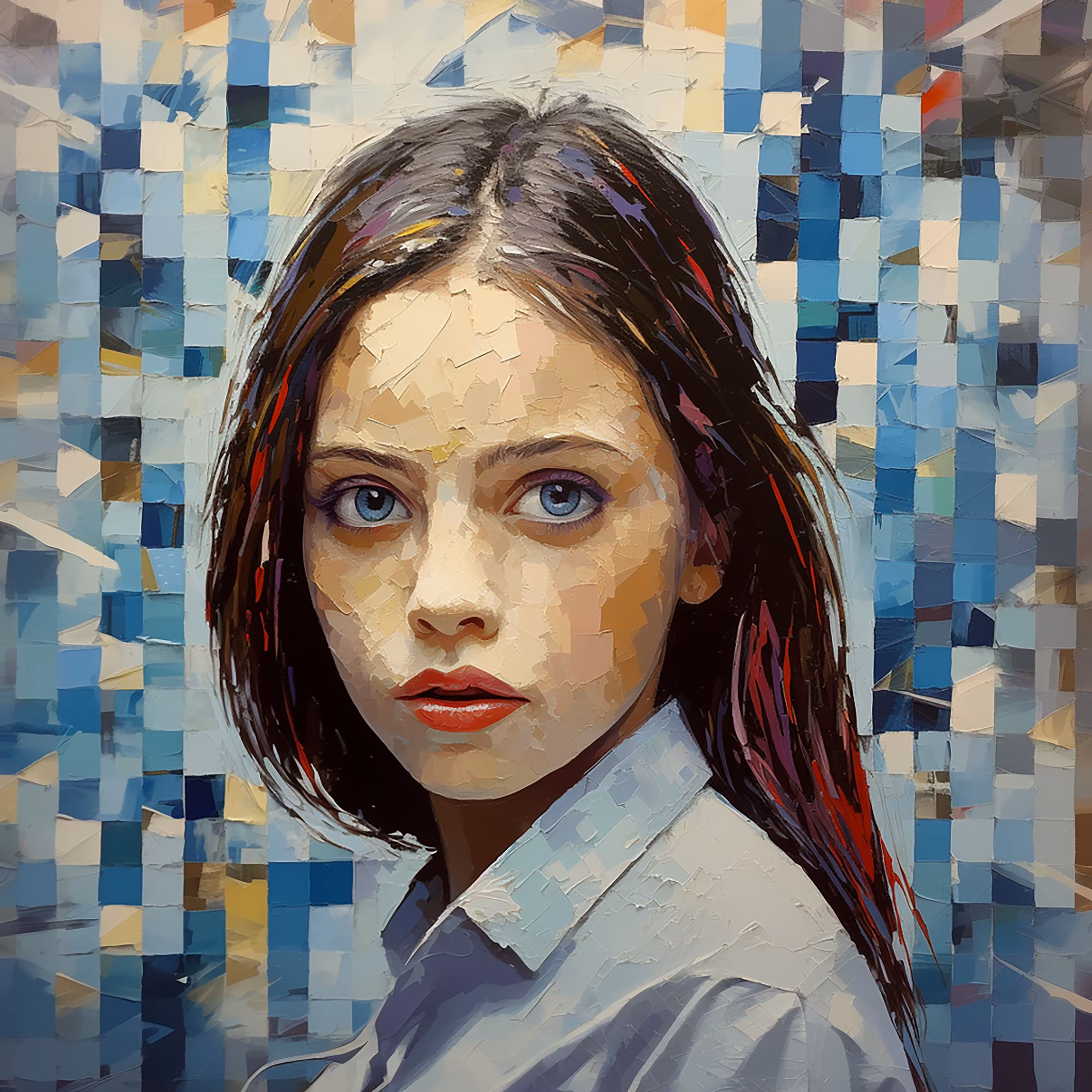 Portrait of a young woman