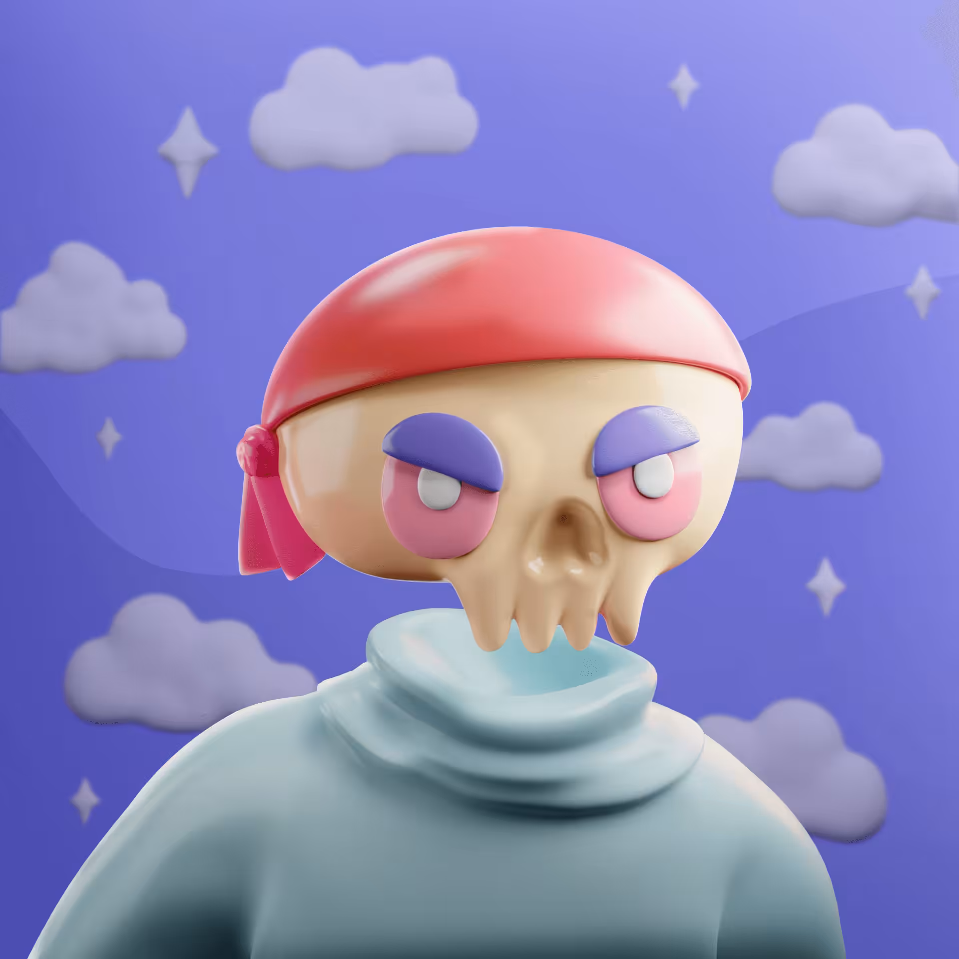 3D Funny Bones #629