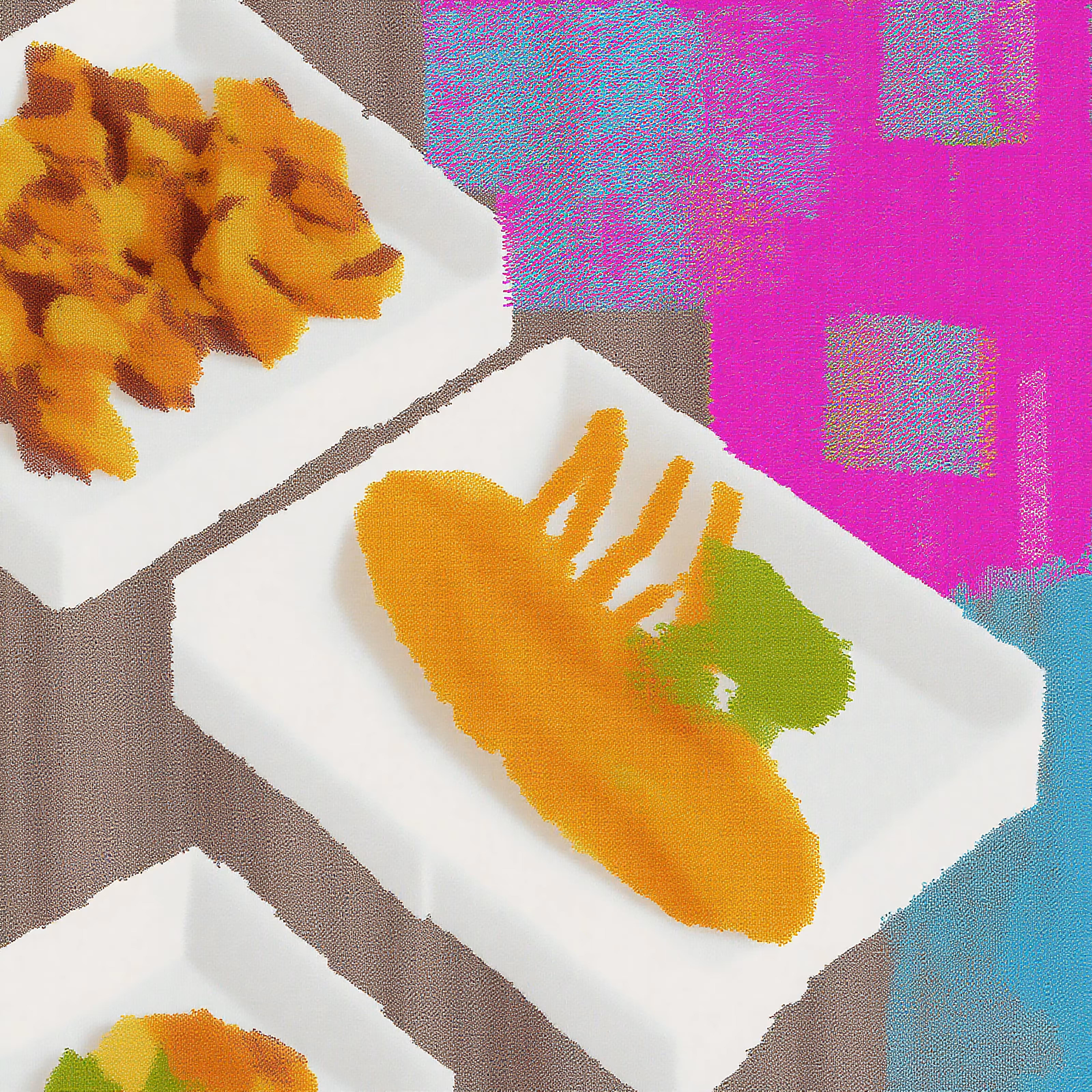 Fish, Chips and Mushy Peas on the beach