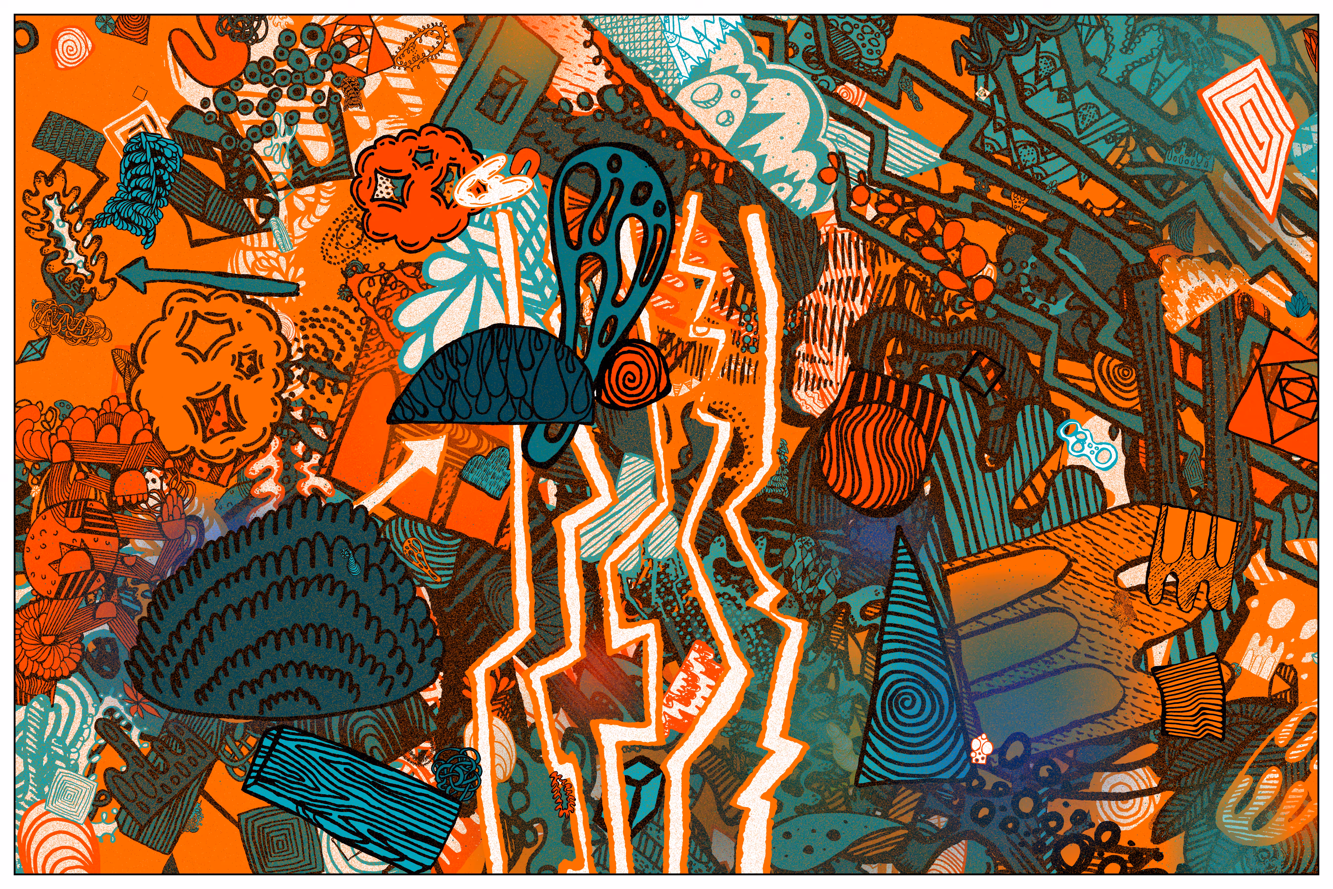 Mid Morning Doodles WIP #16