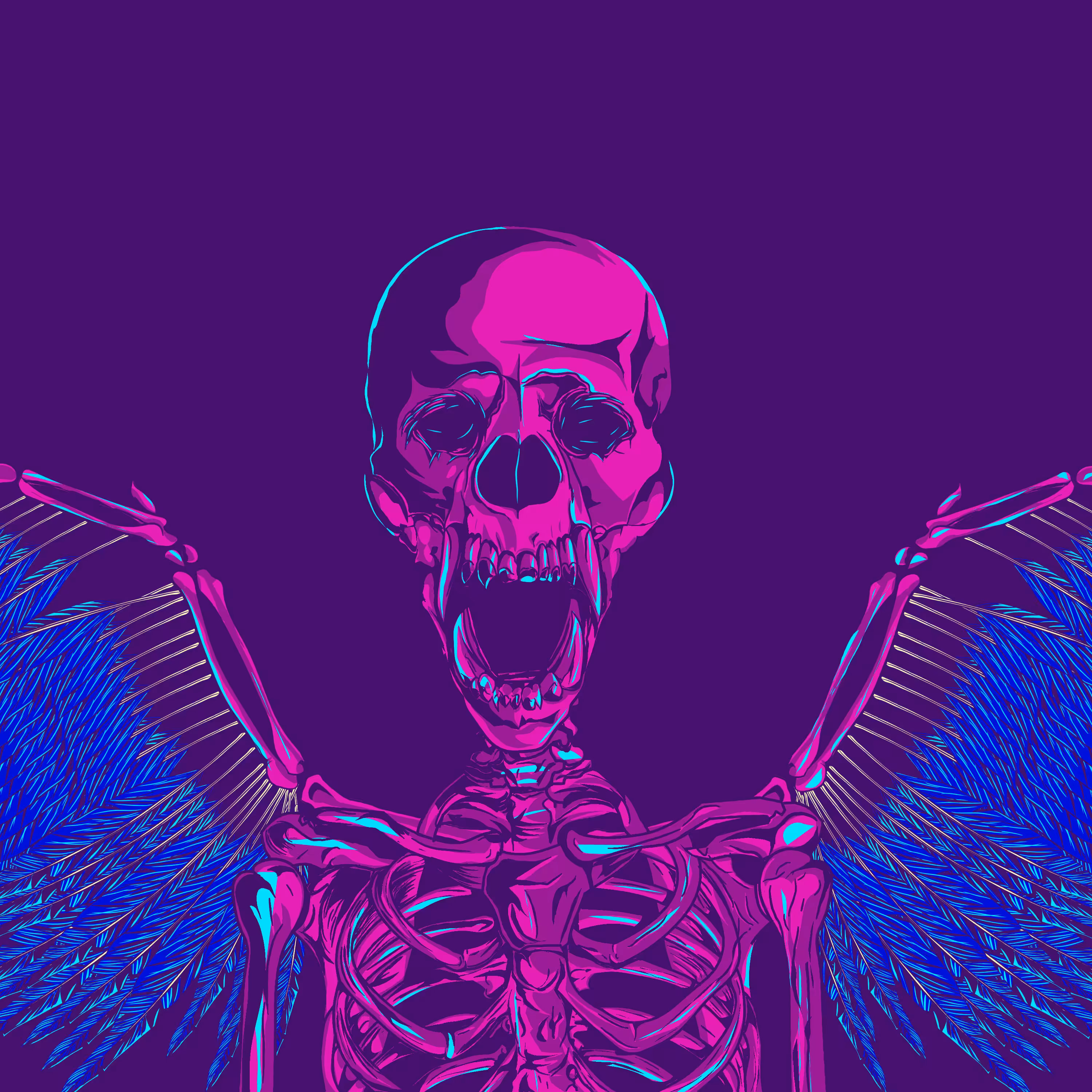 Intergalactic Skeles #21 - Warewolf angel