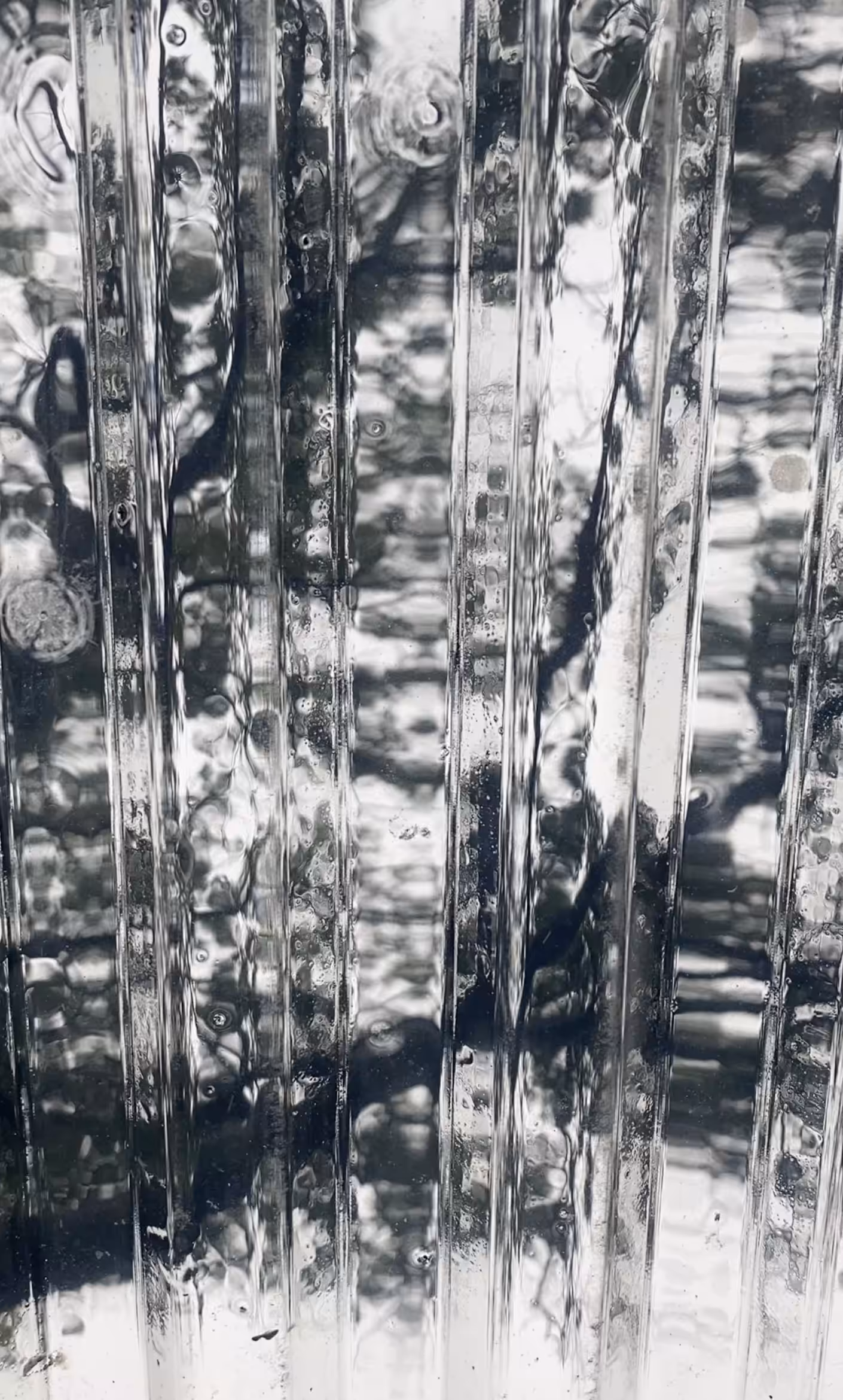 plastic rain