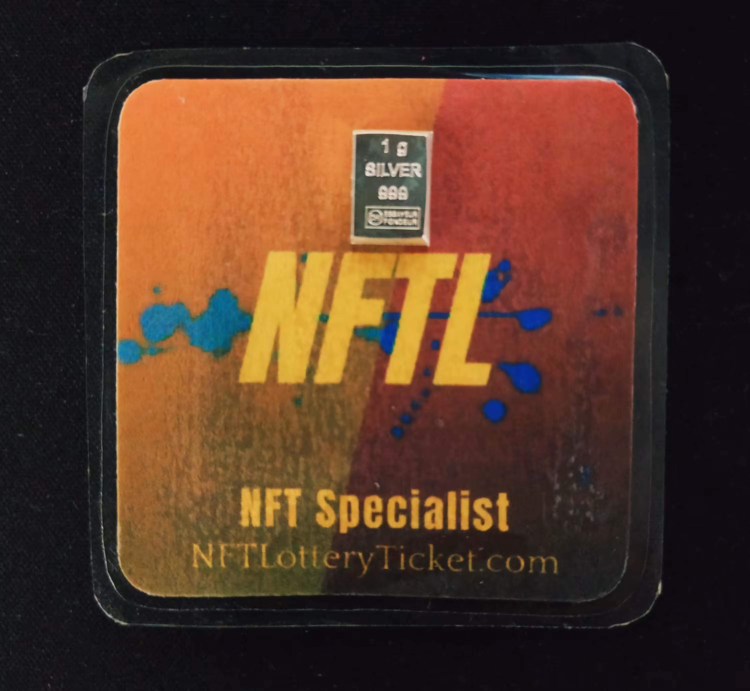 Proof of ownership $NFTL Silver bullion 1g