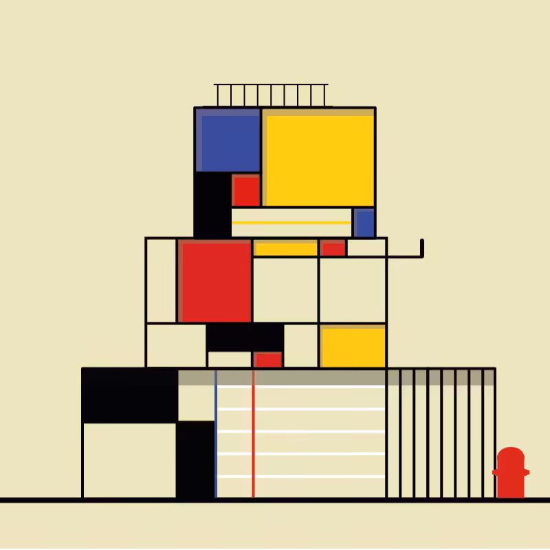 The Mondrian’s Houses #24