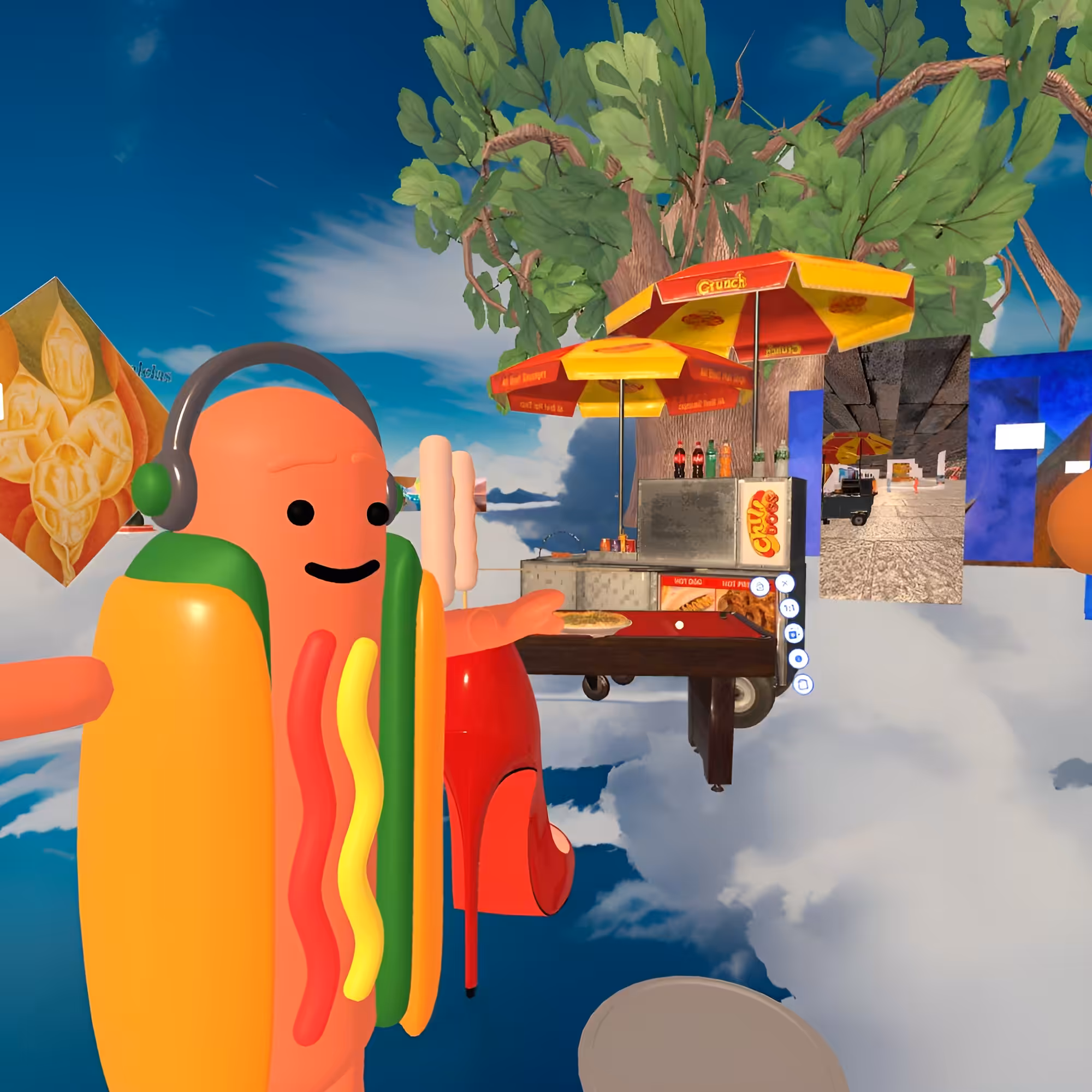 Happy Cannibal Hotdog