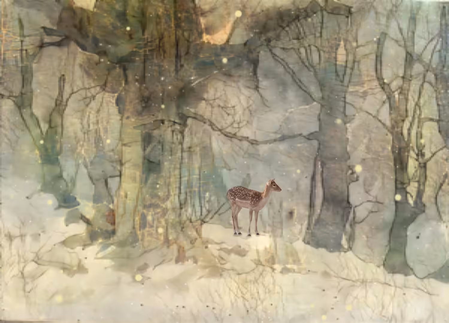 Magic Ukrainian forest