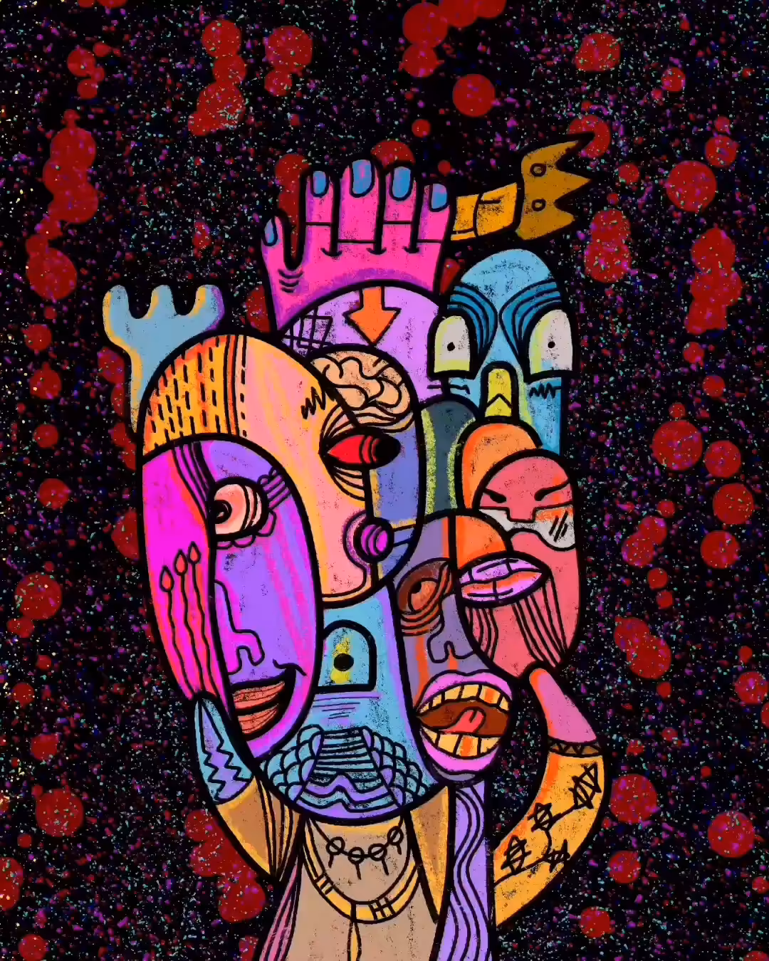 pseudo antrokism art