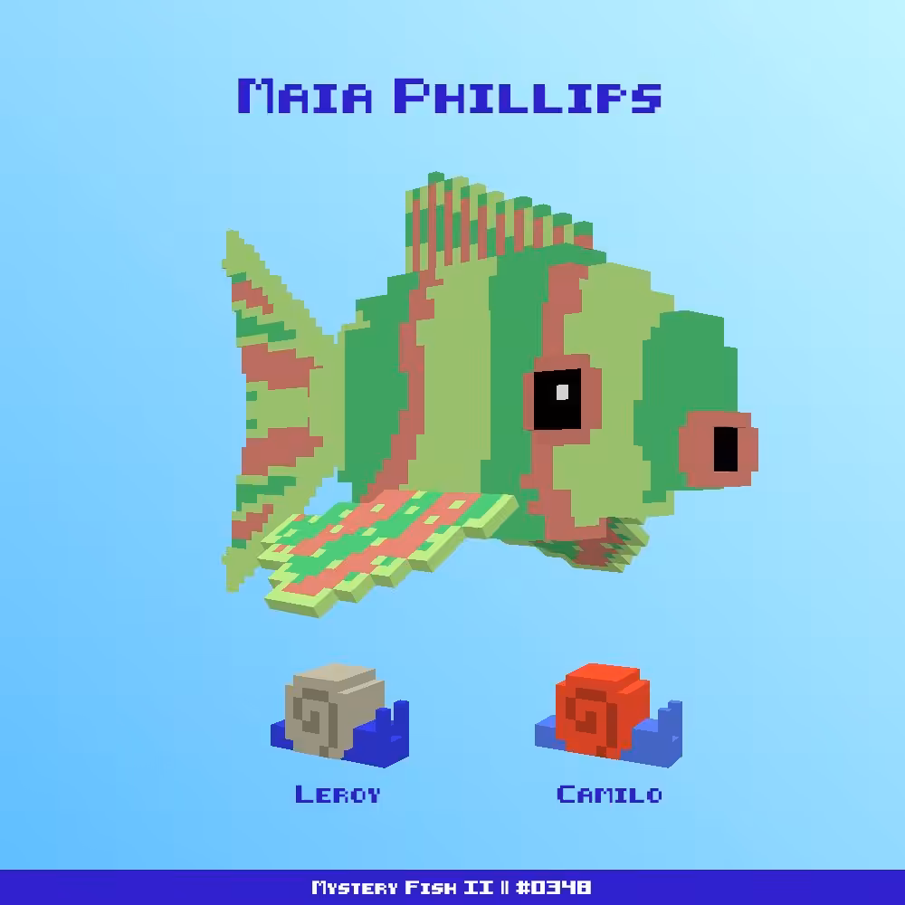 Maia Phillips :: Mystery Fish 0348/1000 