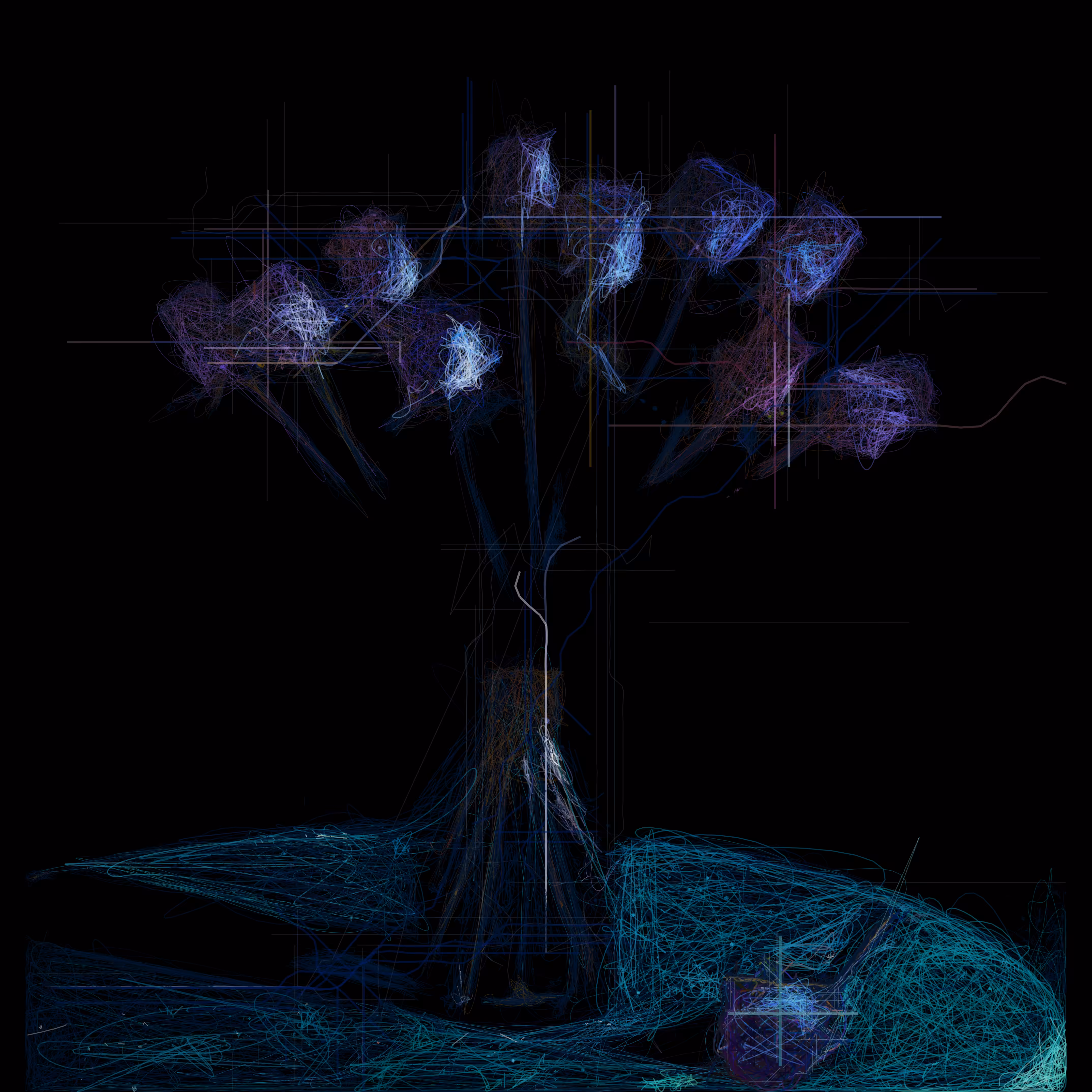 Blue Roses II