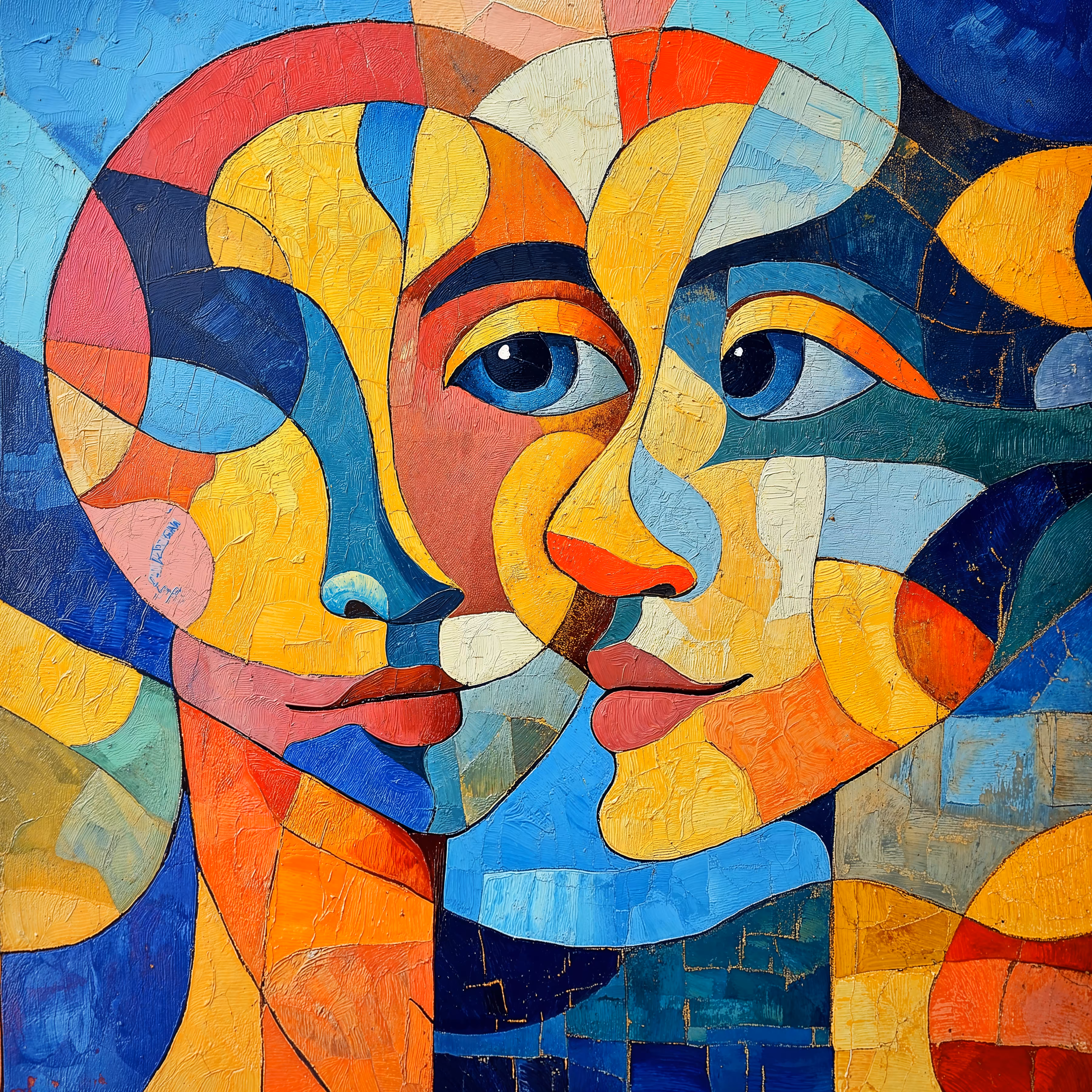 Abstract Cubist-Surrealist #23