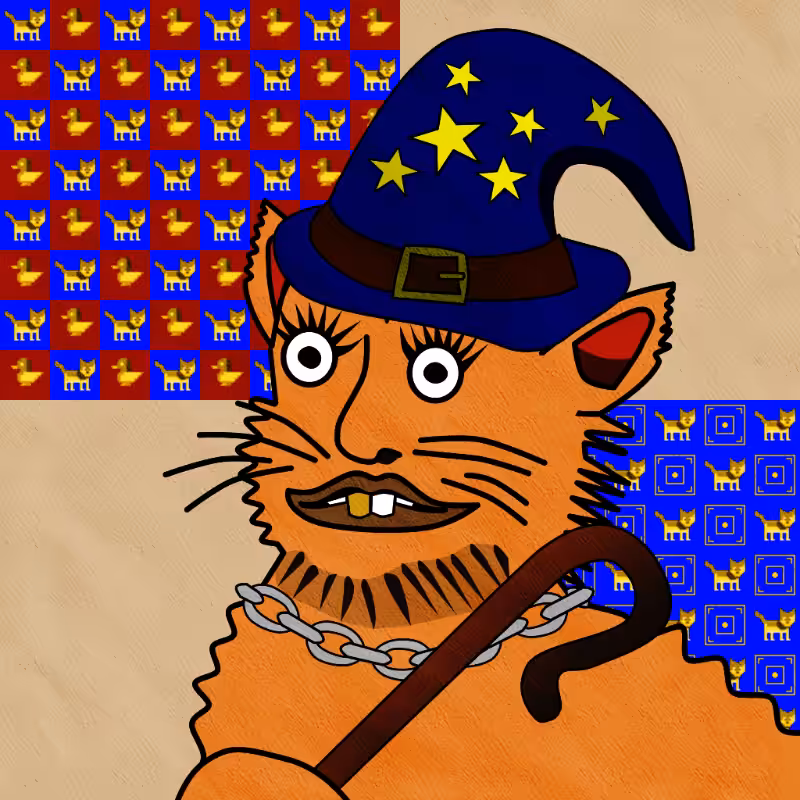 Famous Medieval Cat #105