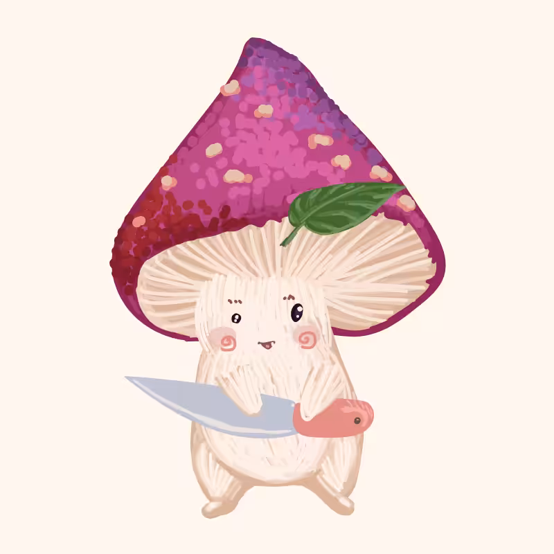 Cute Mushrooms Forest Guys #77
