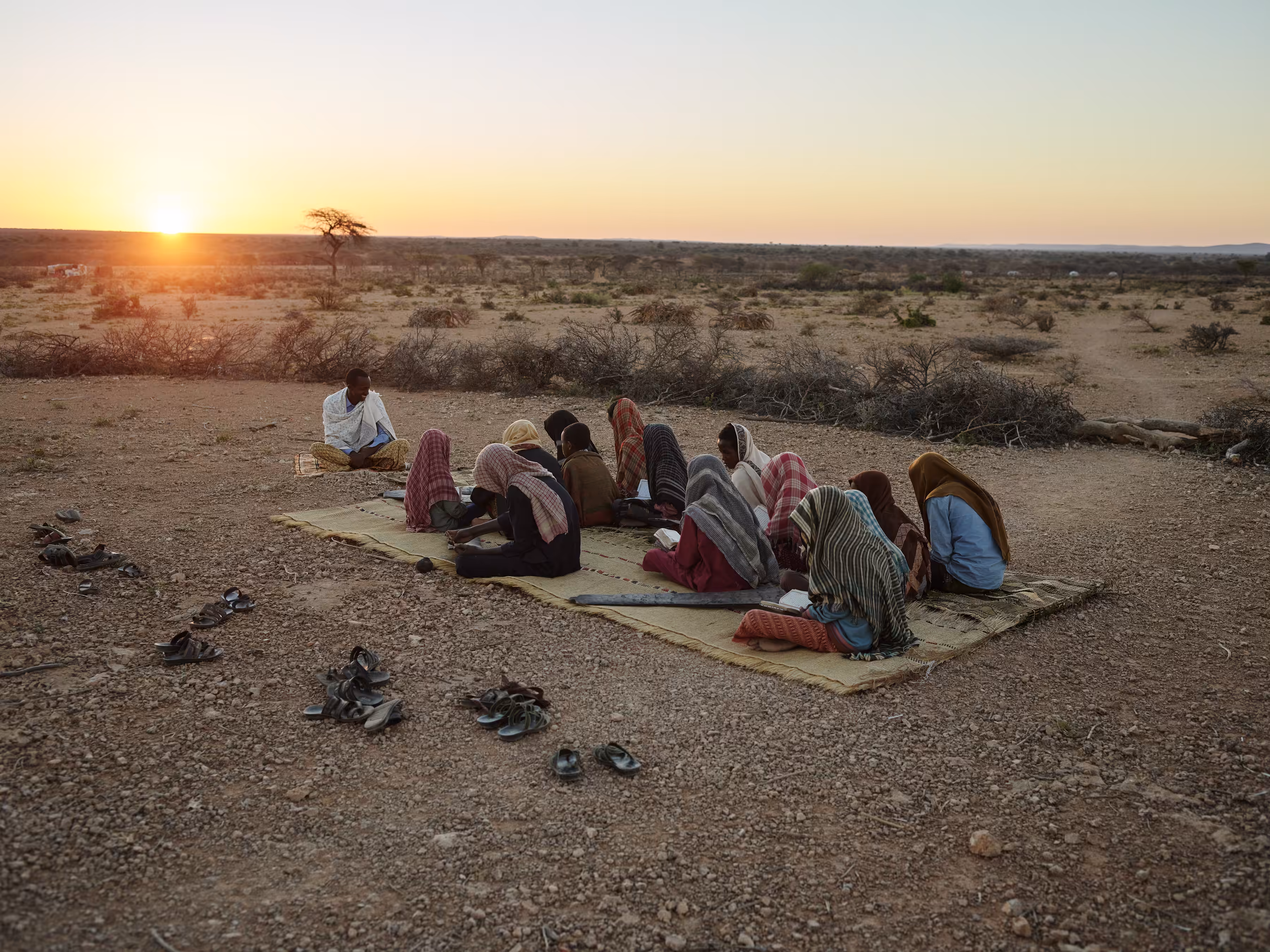 Ethiopia - Quaranic Students in the Somali Desert