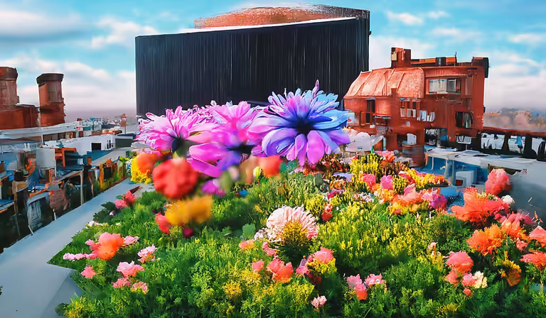 Flower garden 