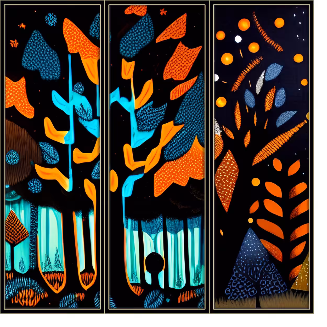 Forest at Night #1