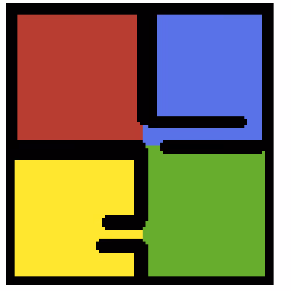 Not a Mondrian, just a maze test