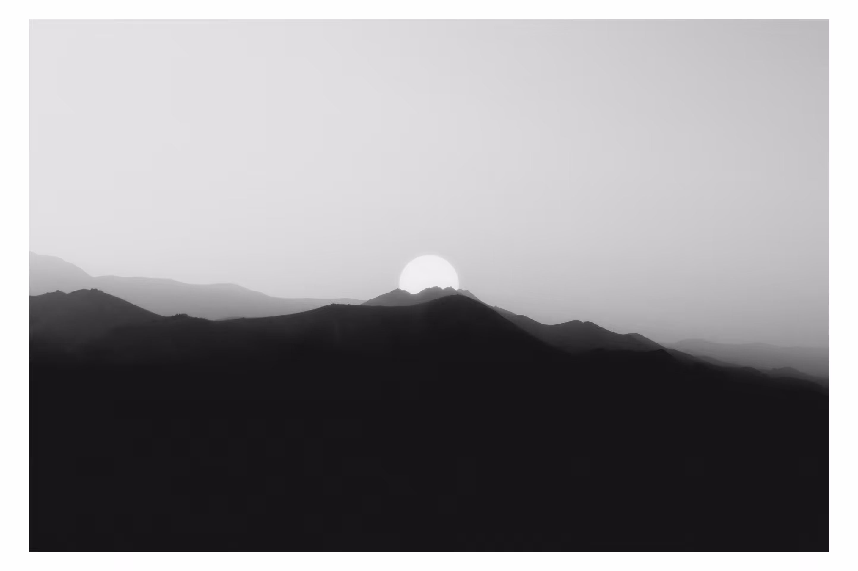 Sunset in Mars