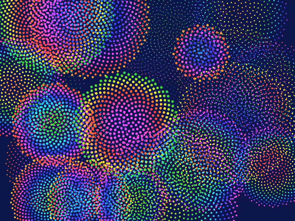 Phyllotactic Fireworks #14