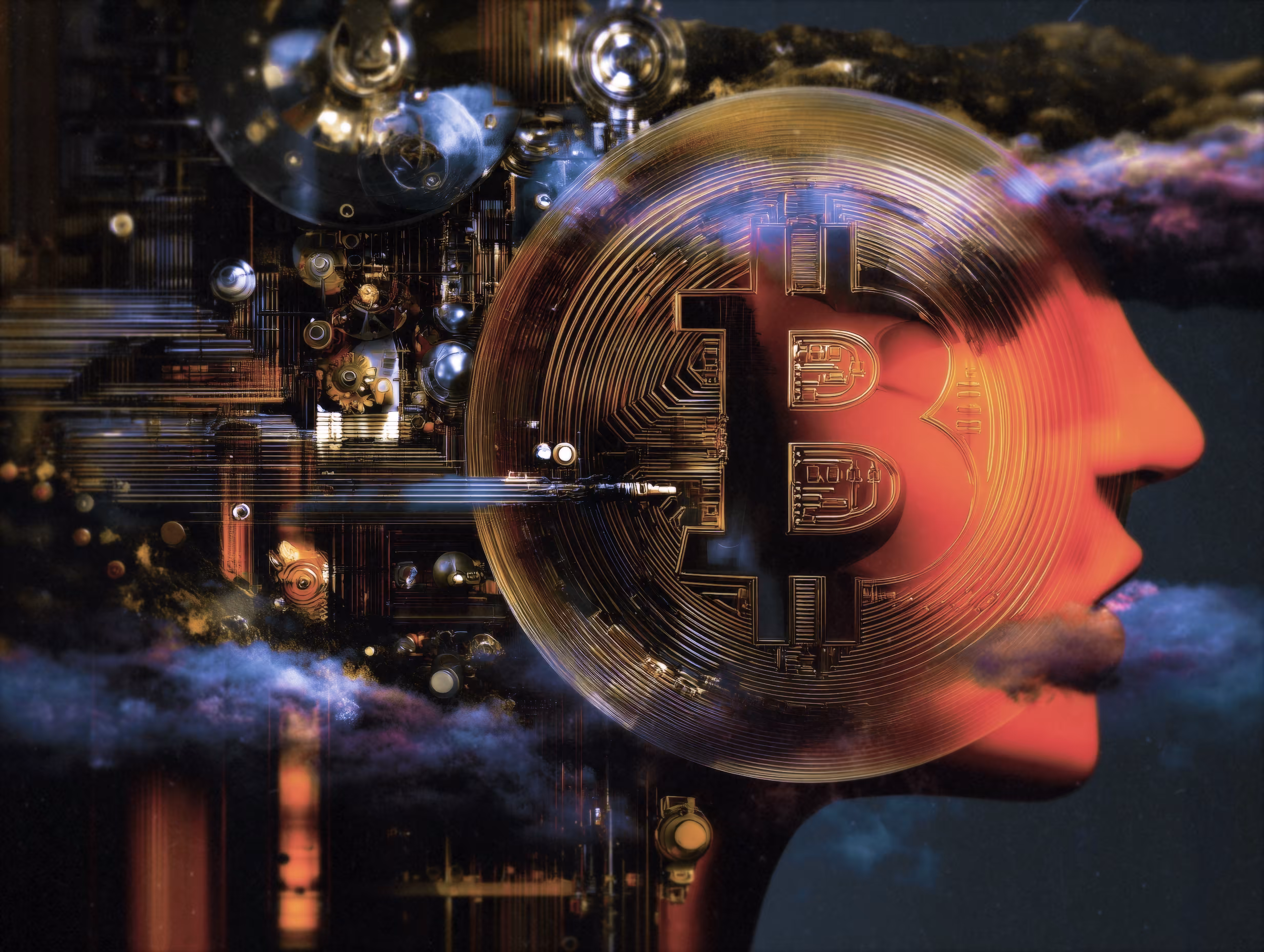 Quantum Behavior of Cryptocurrency