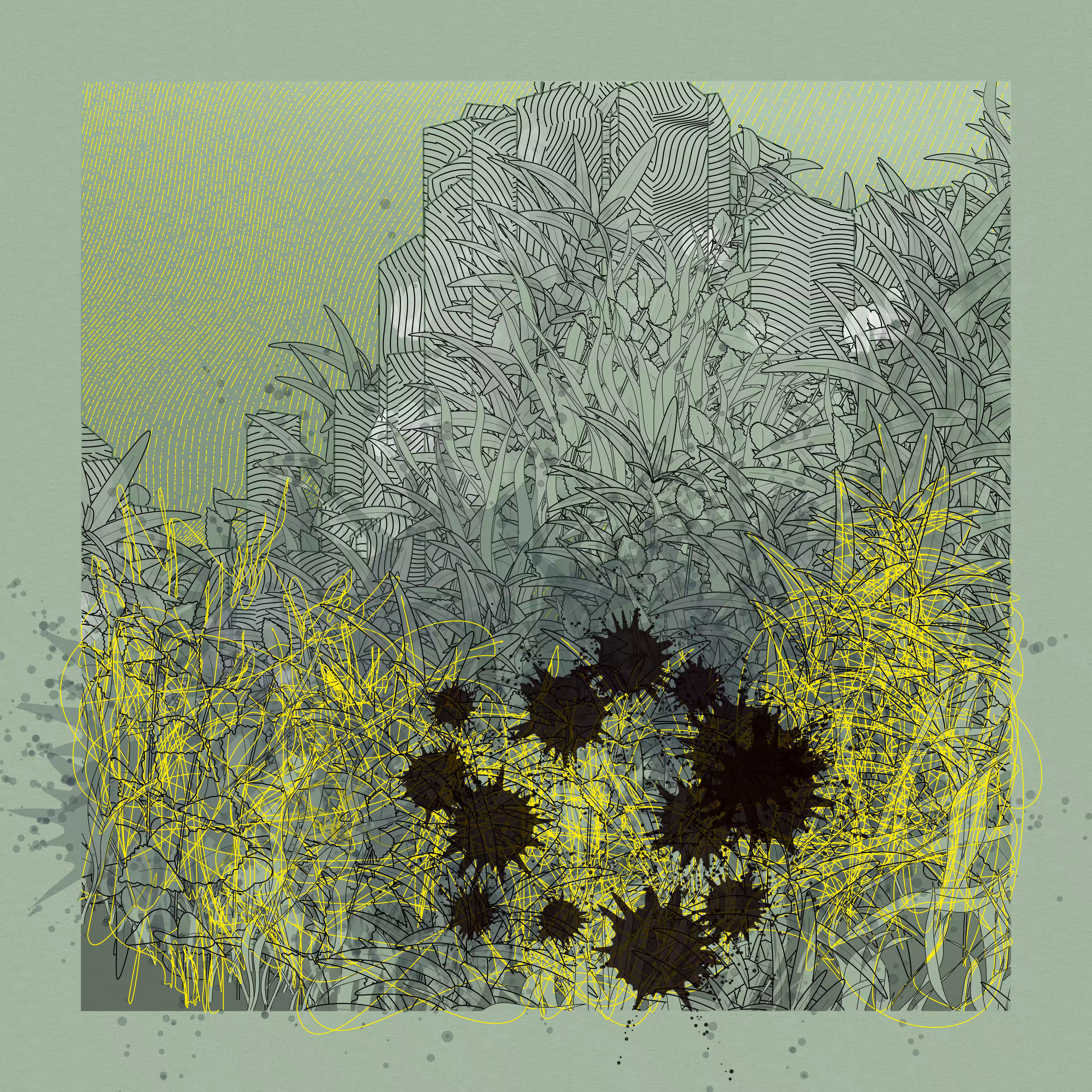 Landscape with Carbon Capture #1964