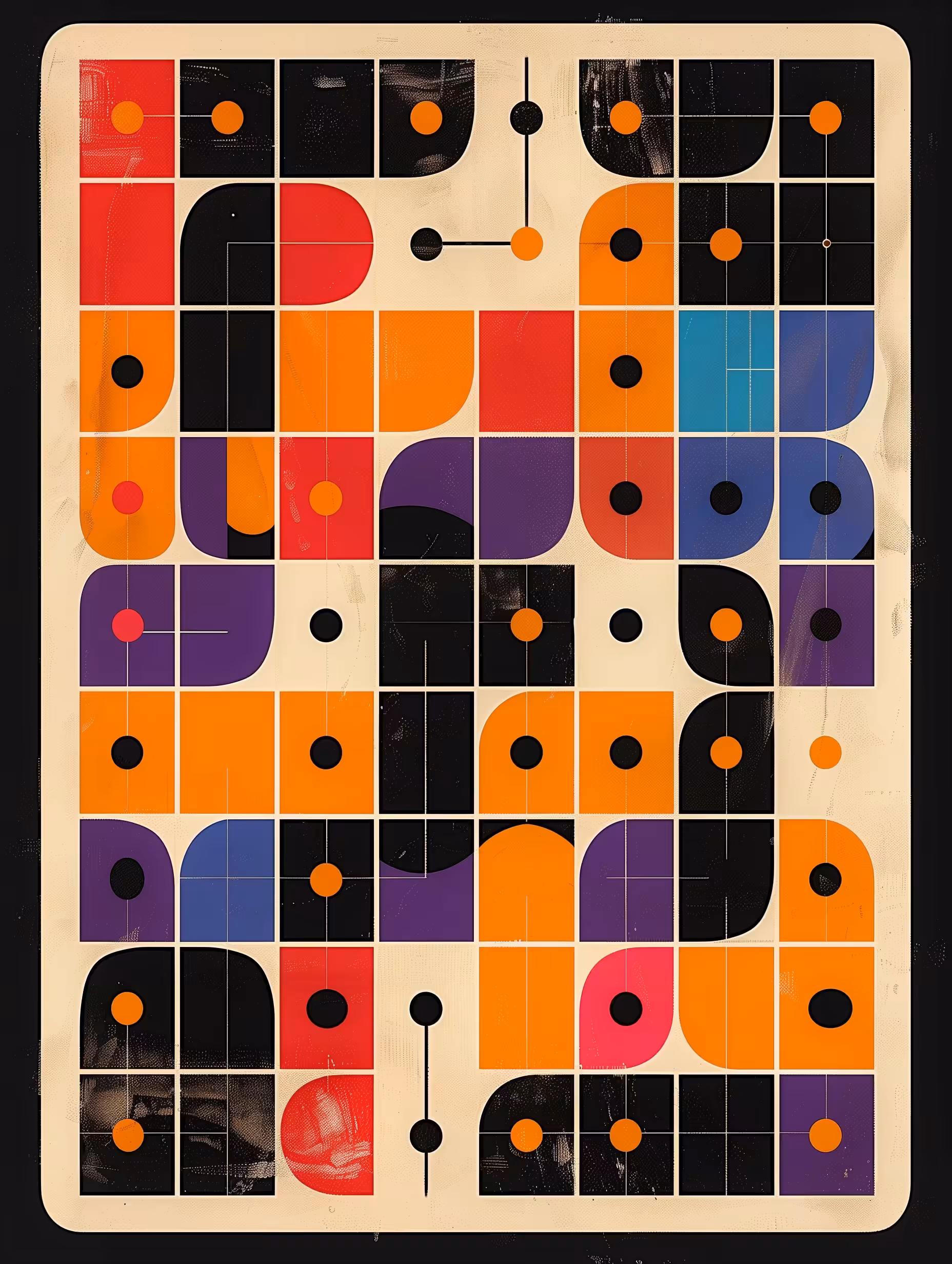 Mosaic Dots #1