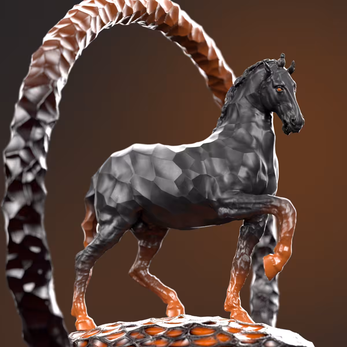 Pacing Voronoi Horse