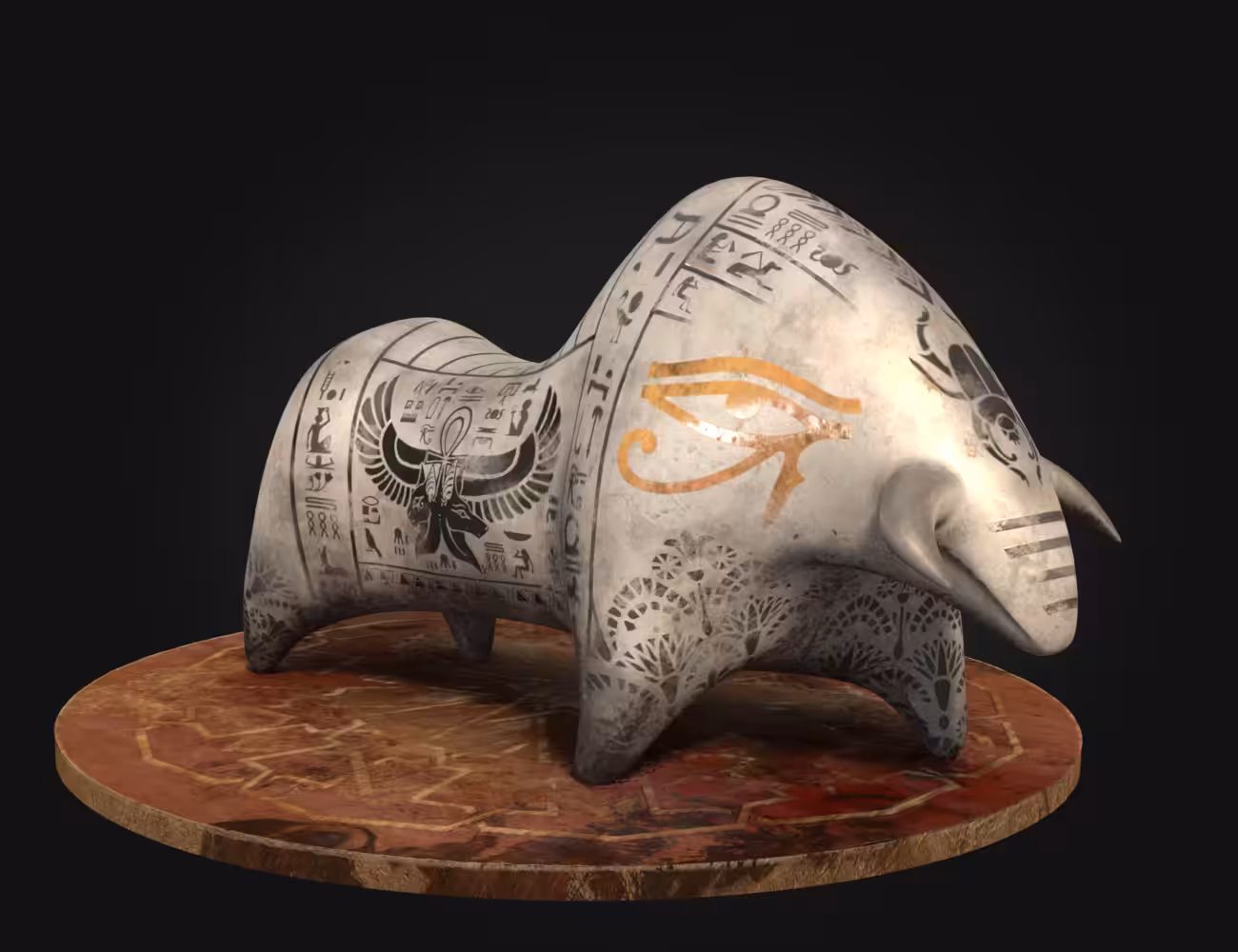 Cow No.4 From the Mythologic Farm