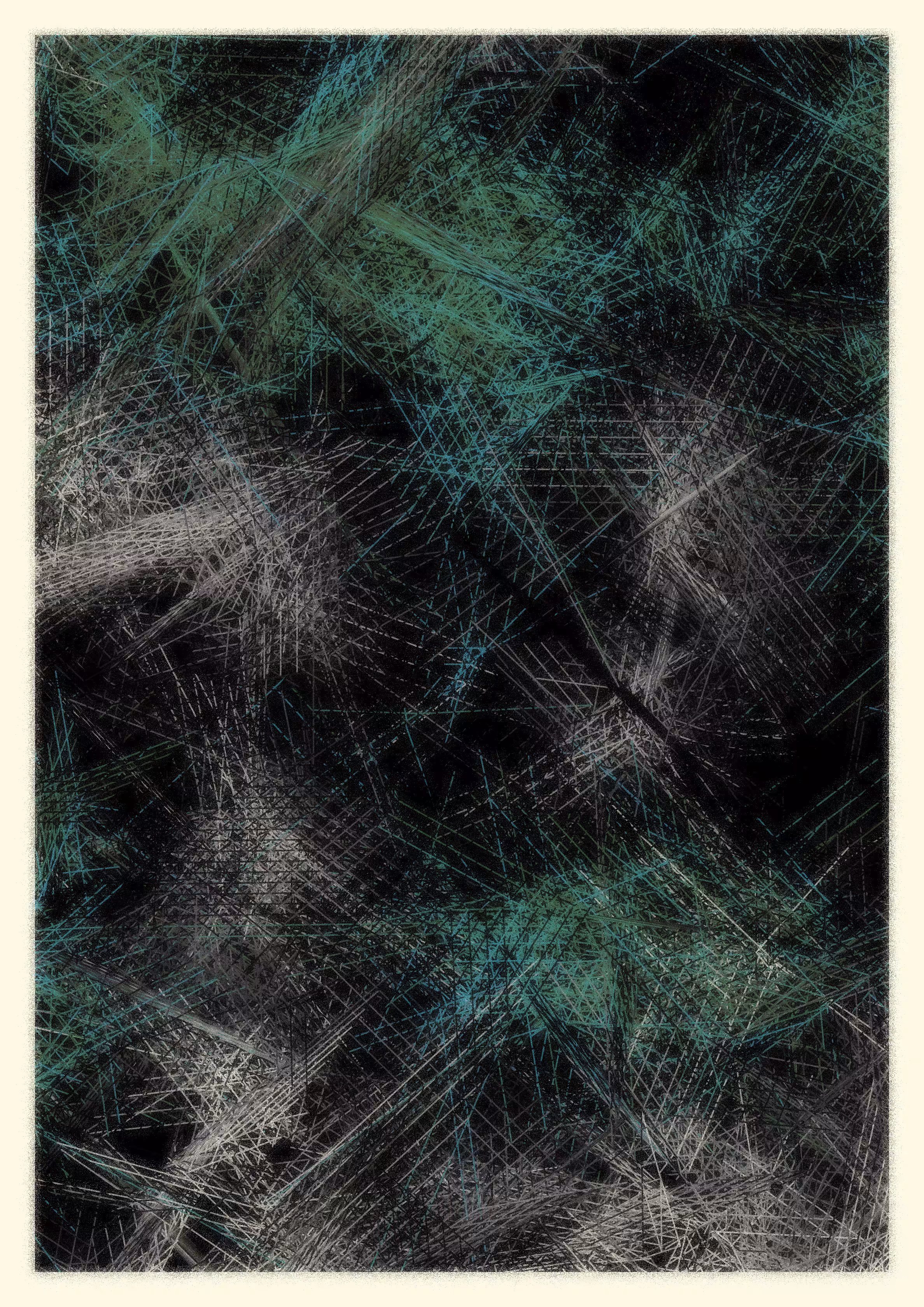 Frozen canvas #9