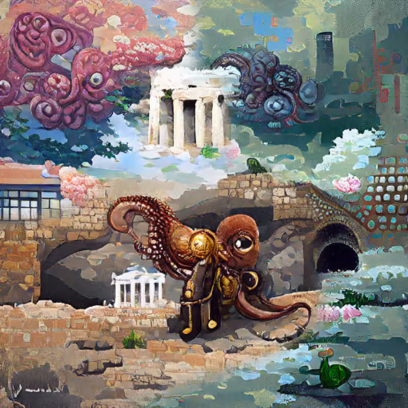 Octopus's Gardens and Ruins #35