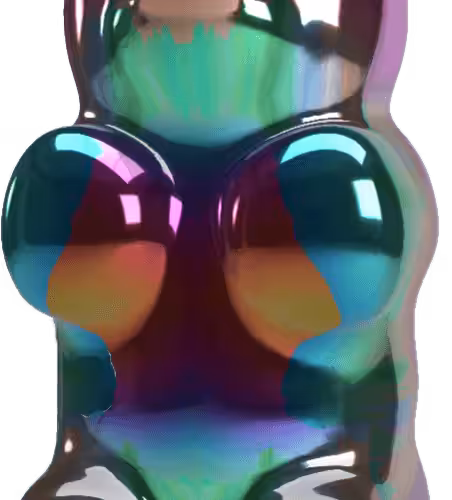 Rainbow Trip Gummy Bear #045