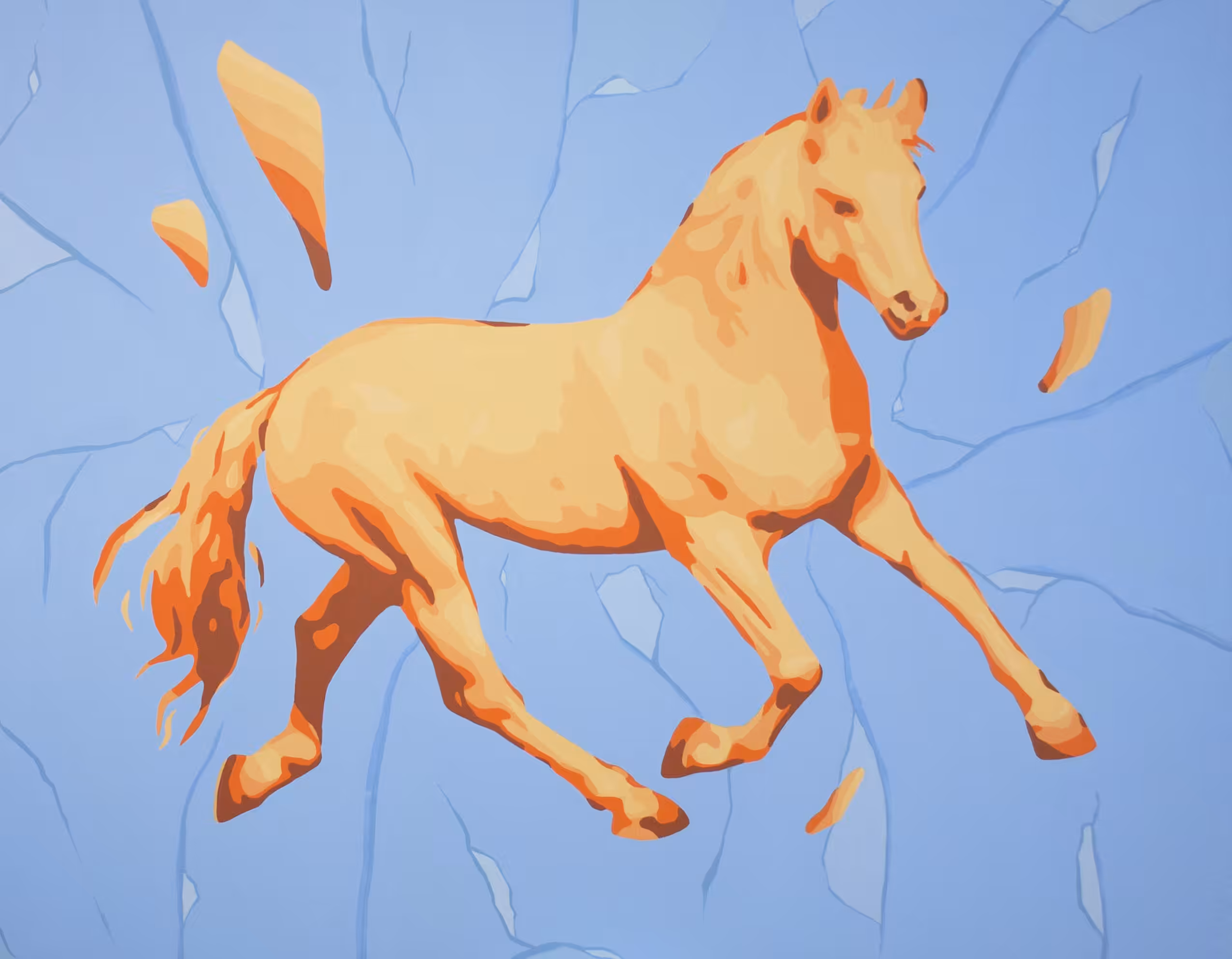 Trojan Horse - PHYSICAL PAINTING