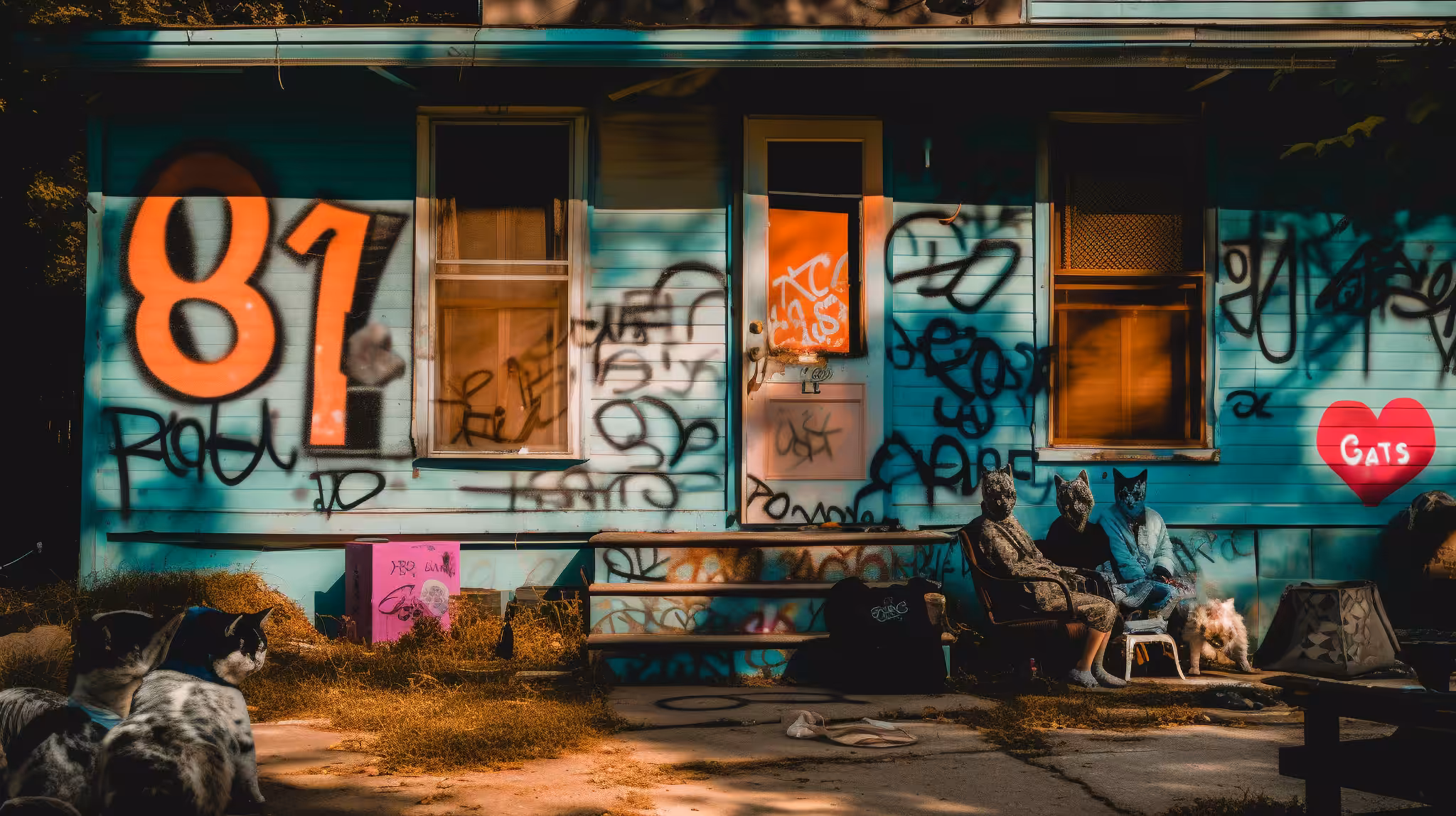 Number House Cat Diaries