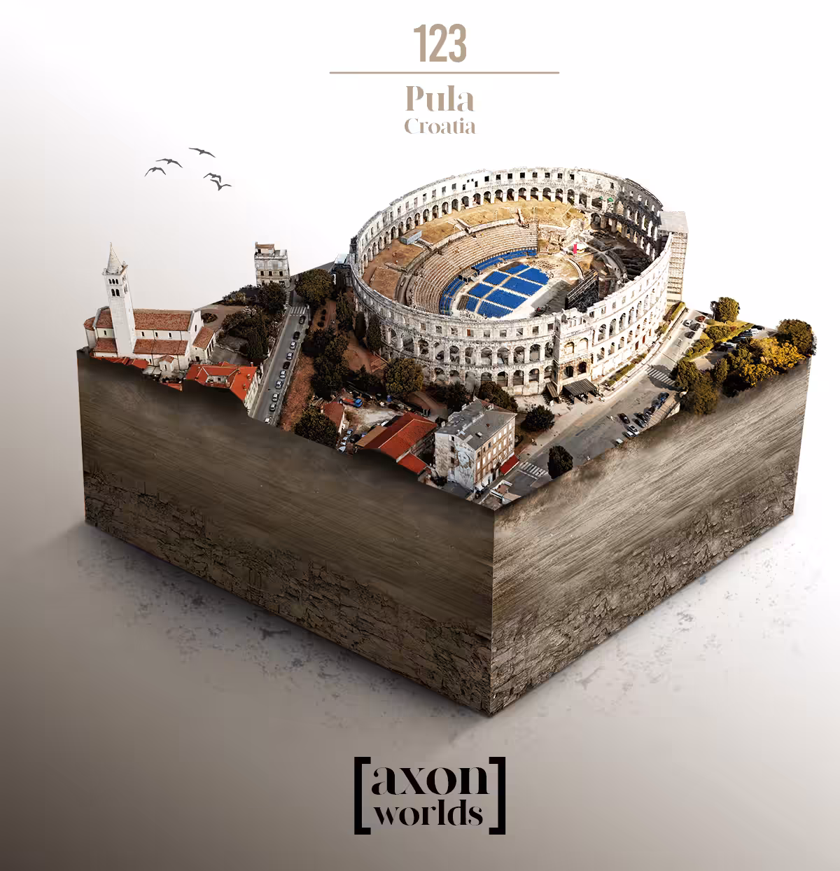 AXON WORLD | 123/1423 | PULA | CROATIA | MICRO WORLD