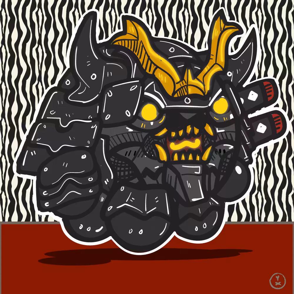 Octogang #0179	(Evil Samurai)