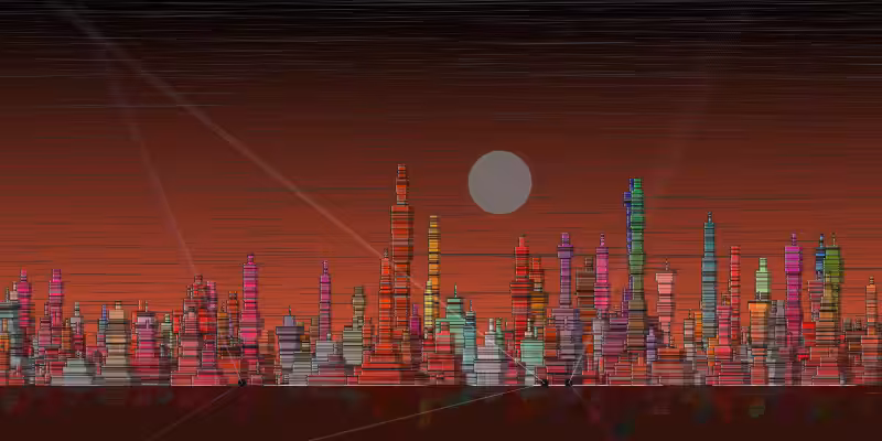 Fictional Cityscapes #54