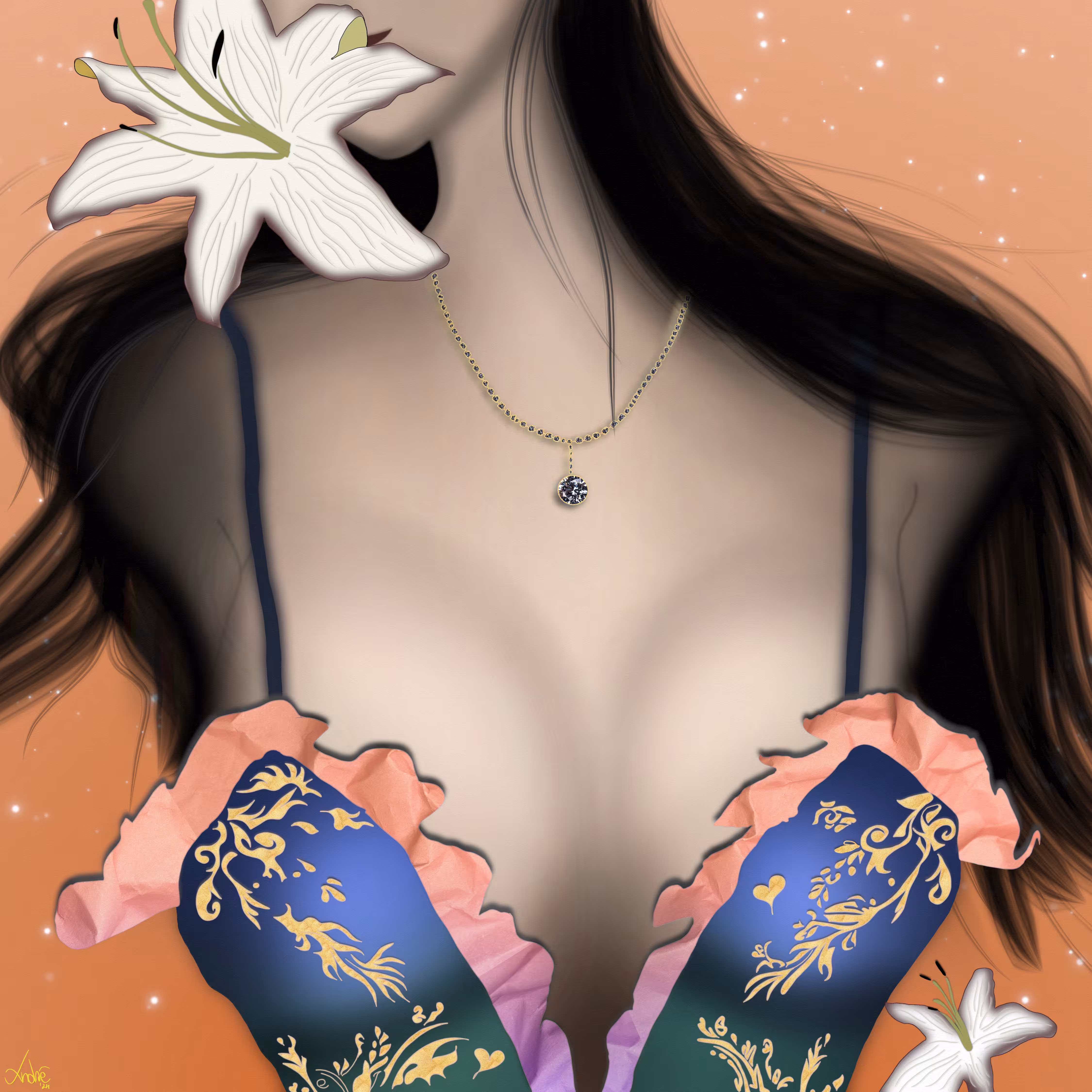 A Spectrum of Beauty: A Woman's Hidden World (Orange Edition)