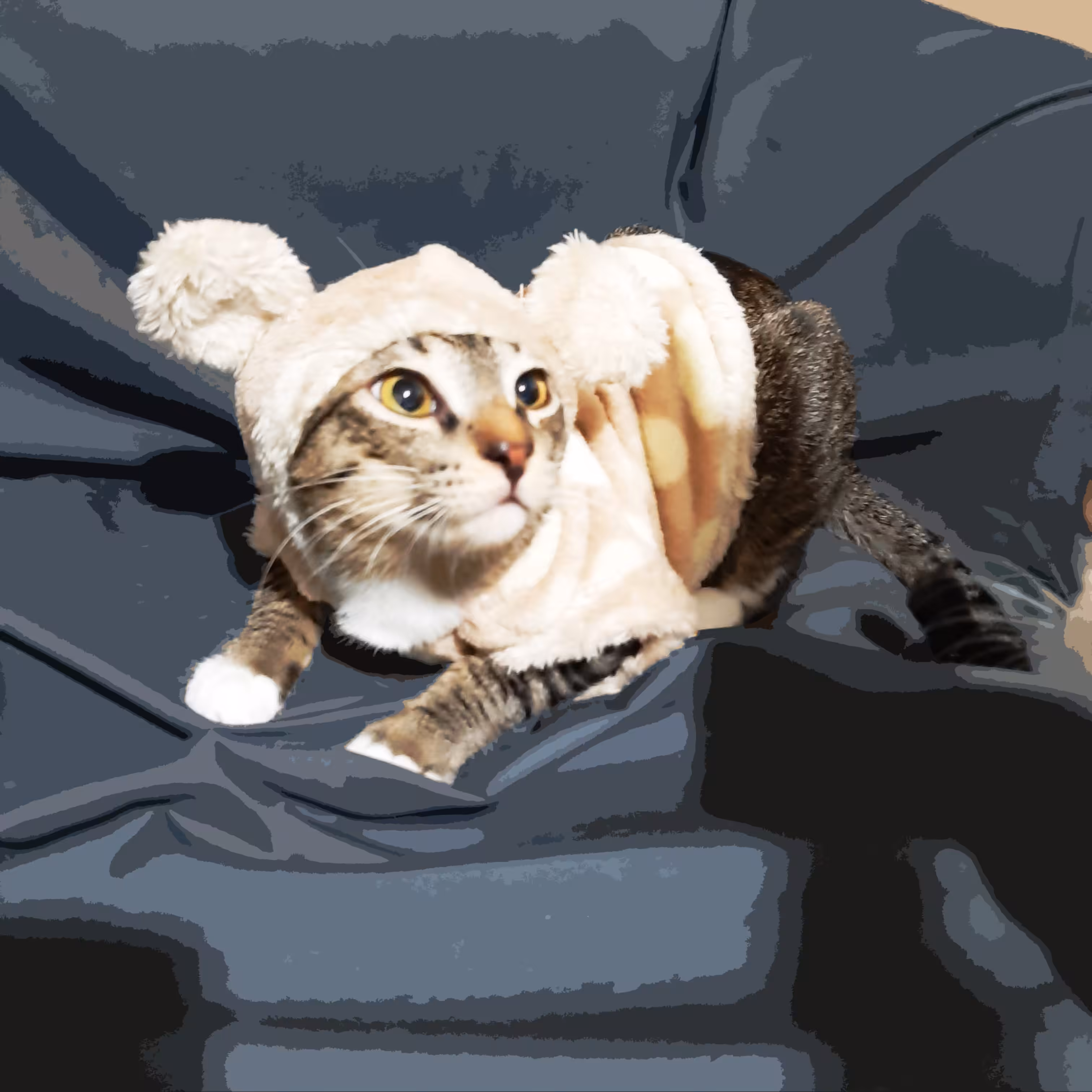 Pusskin Cat #35 - Tiggy Bear