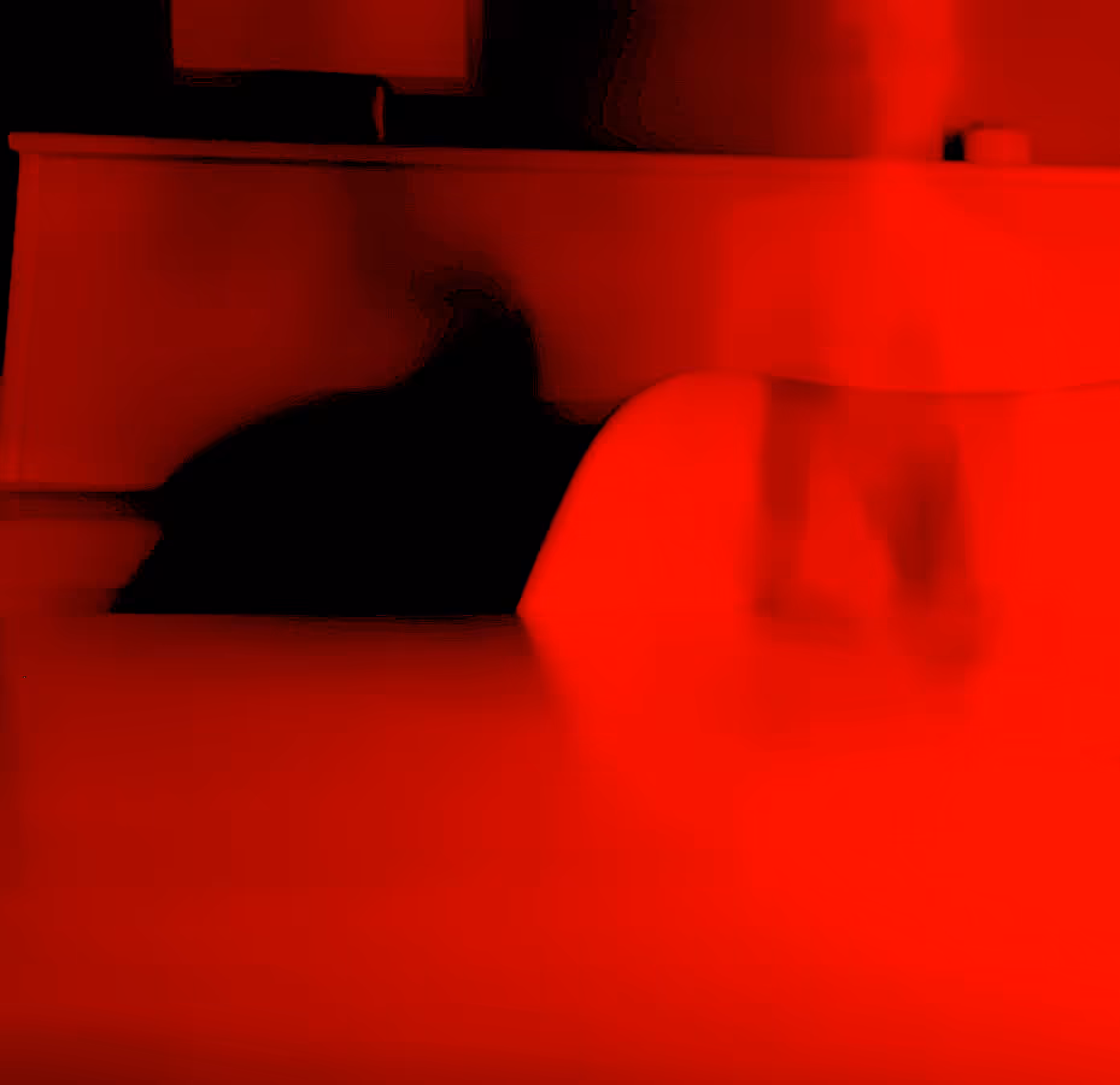 Spectral Projection Red Still 2