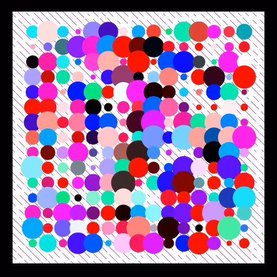 Dots in the Rain #13