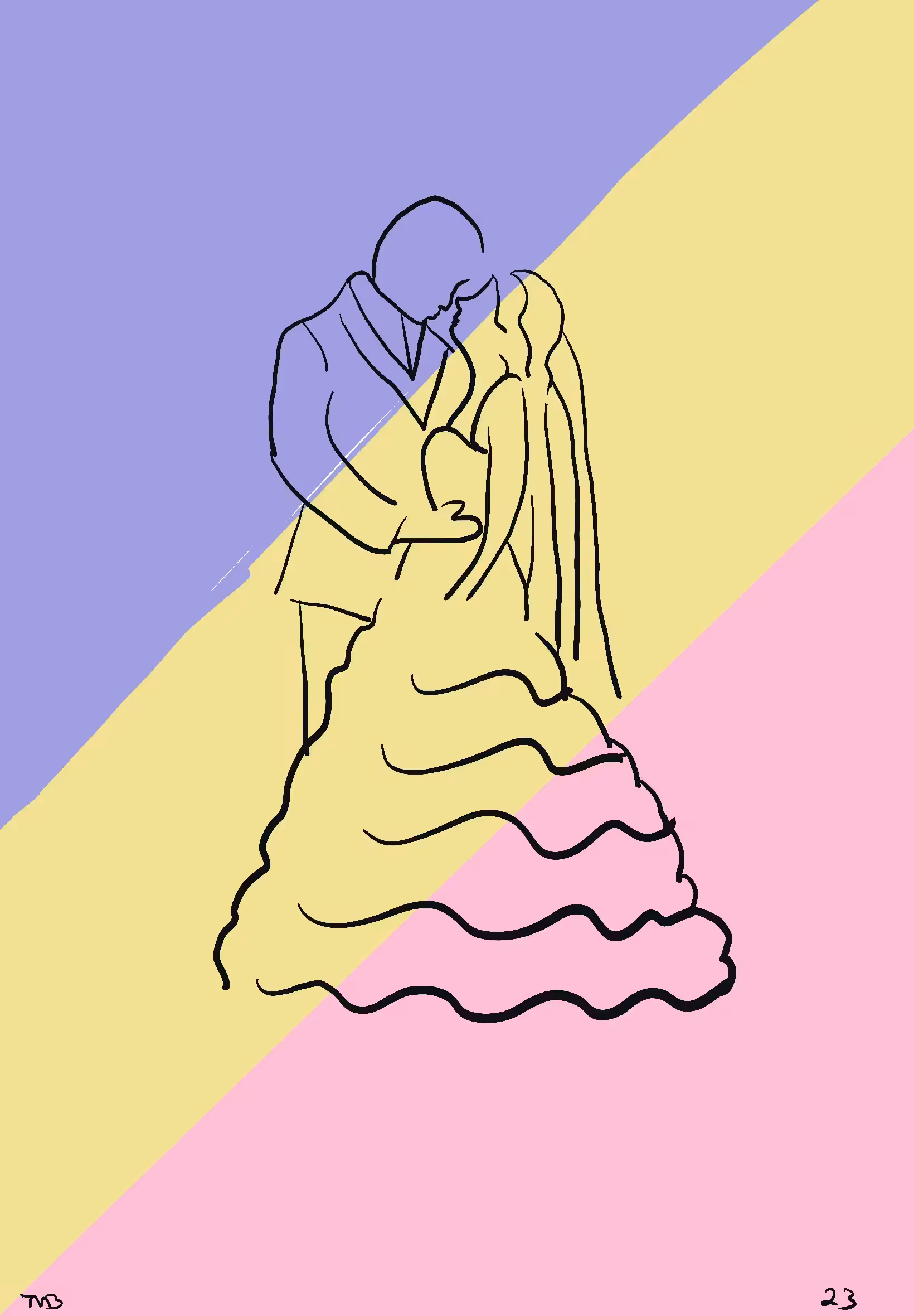 First dance with color