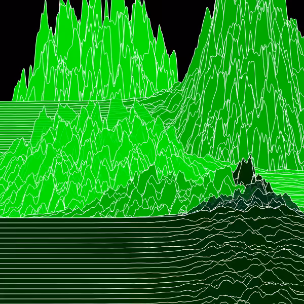 GREEN MOUNTAINS - A New Primary Color #7