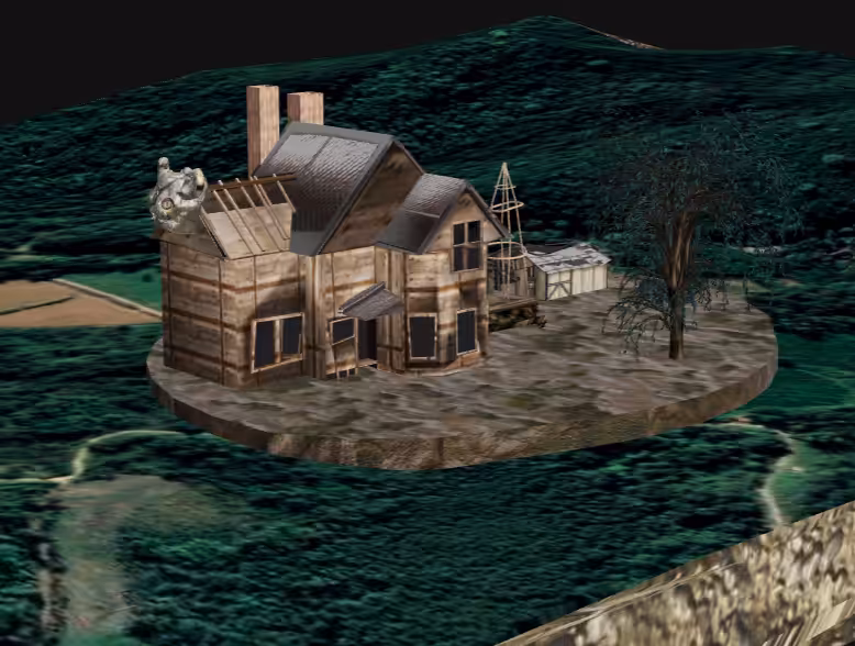 Antbull Exquisite Relics #10 - Place Burton imagined he lived [Highlands]